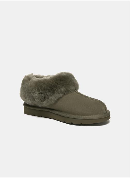 EverAu Australia Chaussons Chaussons femme en peau de mouton - Ibis femme marron