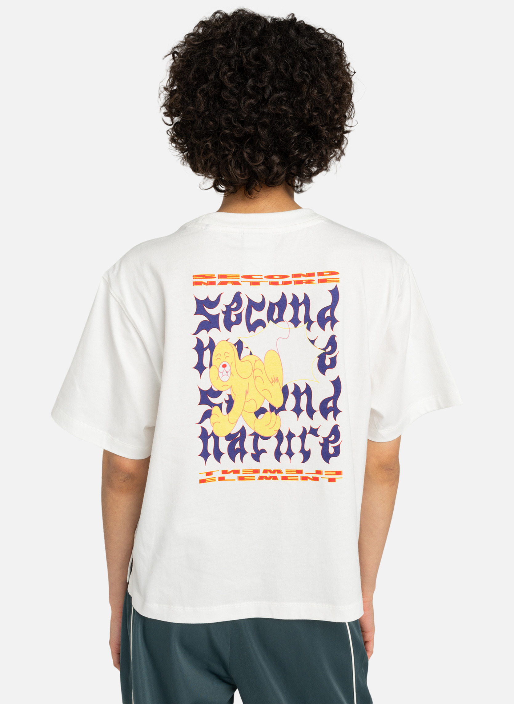 Tee-shirts Second Nature W femme blanc Element Tee-shirts Second Nature W femme blanc Blanc