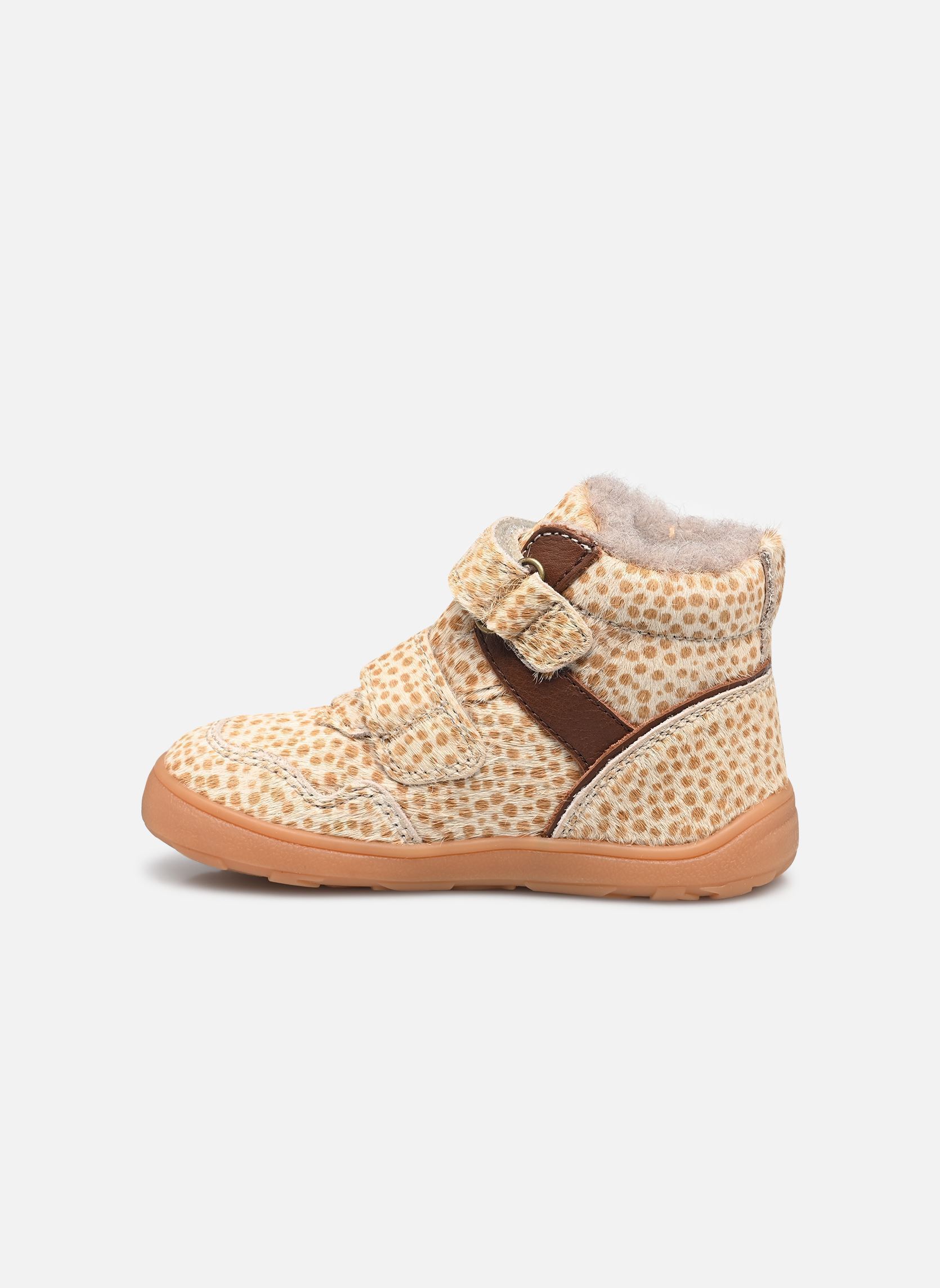 Stiefeletten / Ankle Boots Bisgaard barefoot becky tex mädchen beige Bisgaard Stiefeletten / Ankle Boots Bisgaard barefoot becky tex mädchen beige BROWN DOTS