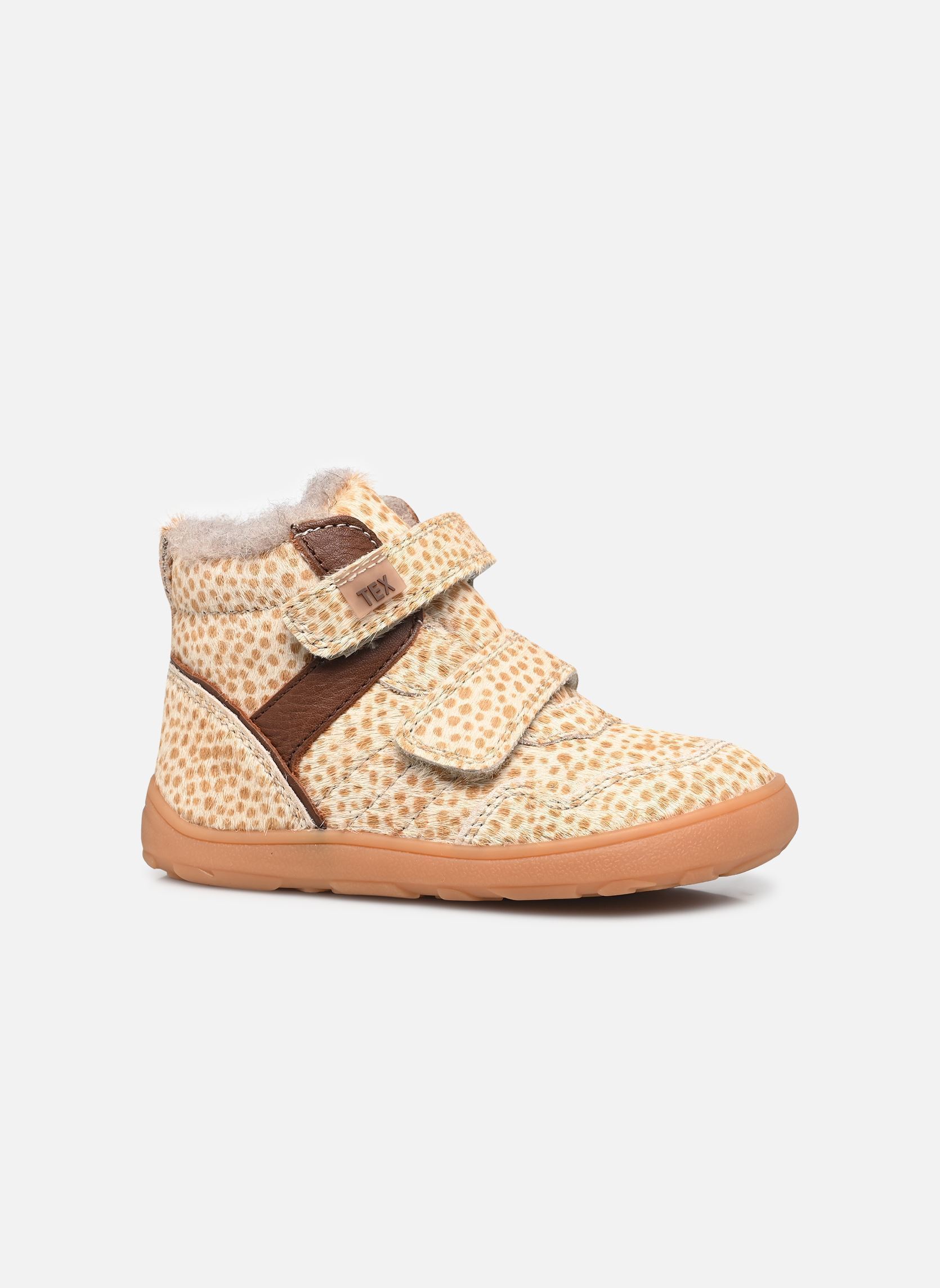 Stiefeletten / Ankle Boots Bisgaard barefoot becky tex mädchen beige Bisgaard Stiefeletten / Ankle Boots Bisgaard barefoot becky tex mädchen beige BROWN DOTS