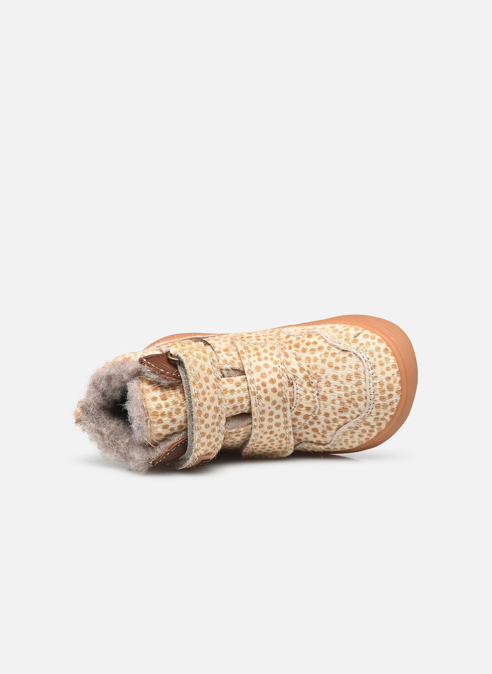 Stiefeletten / Ankle Boots Bisgaard barefoot becky tex mädchen beige Bisgaard Stiefeletten / Ankle Boots Bisgaard barefoot becky tex mädchen beige BROWN DOTS