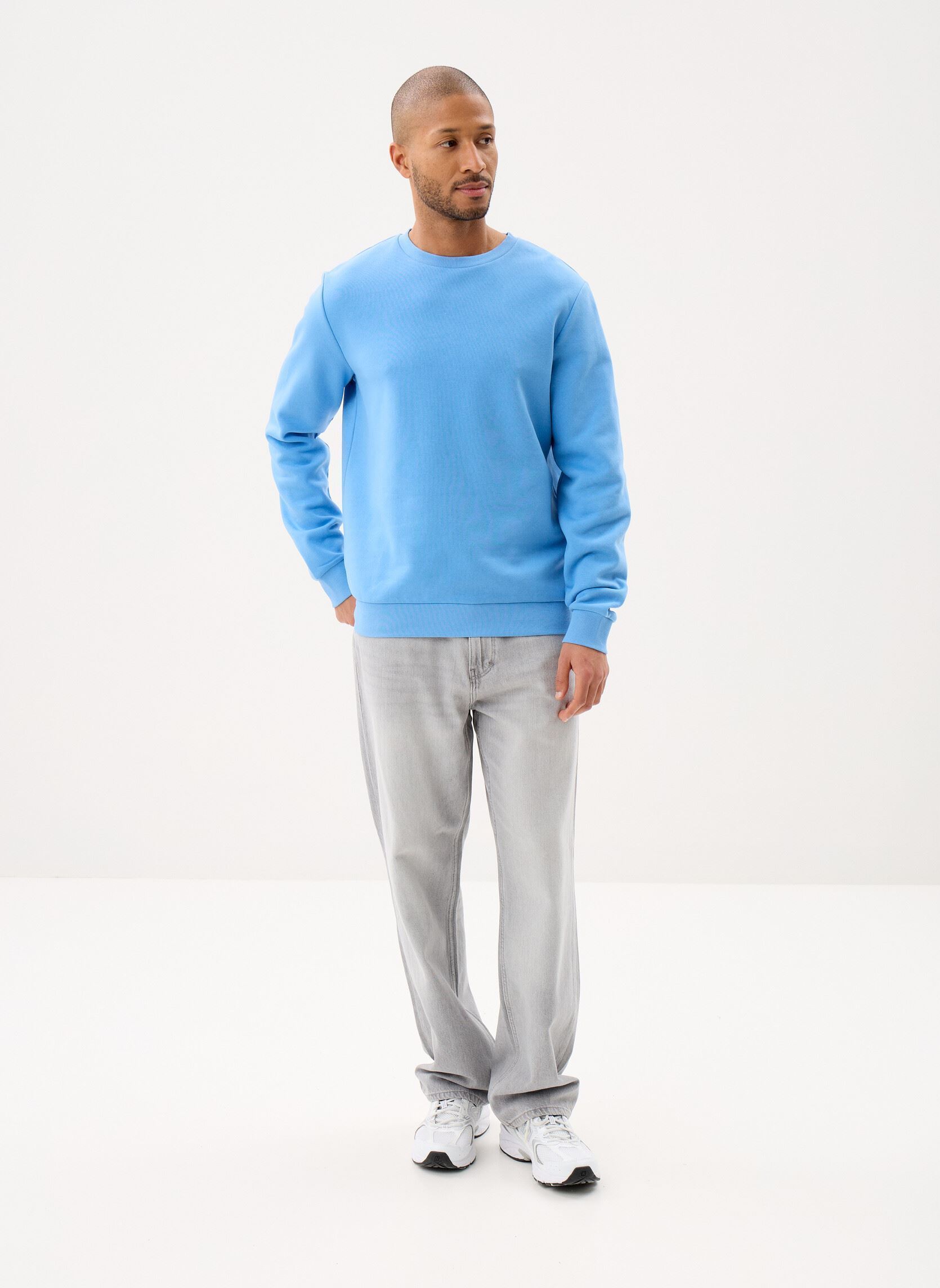 Sweats MSWEAT sweat homme bleu MADE BY Sweats MSWEAT sweat homme bleu SILVER LAKE BLUE