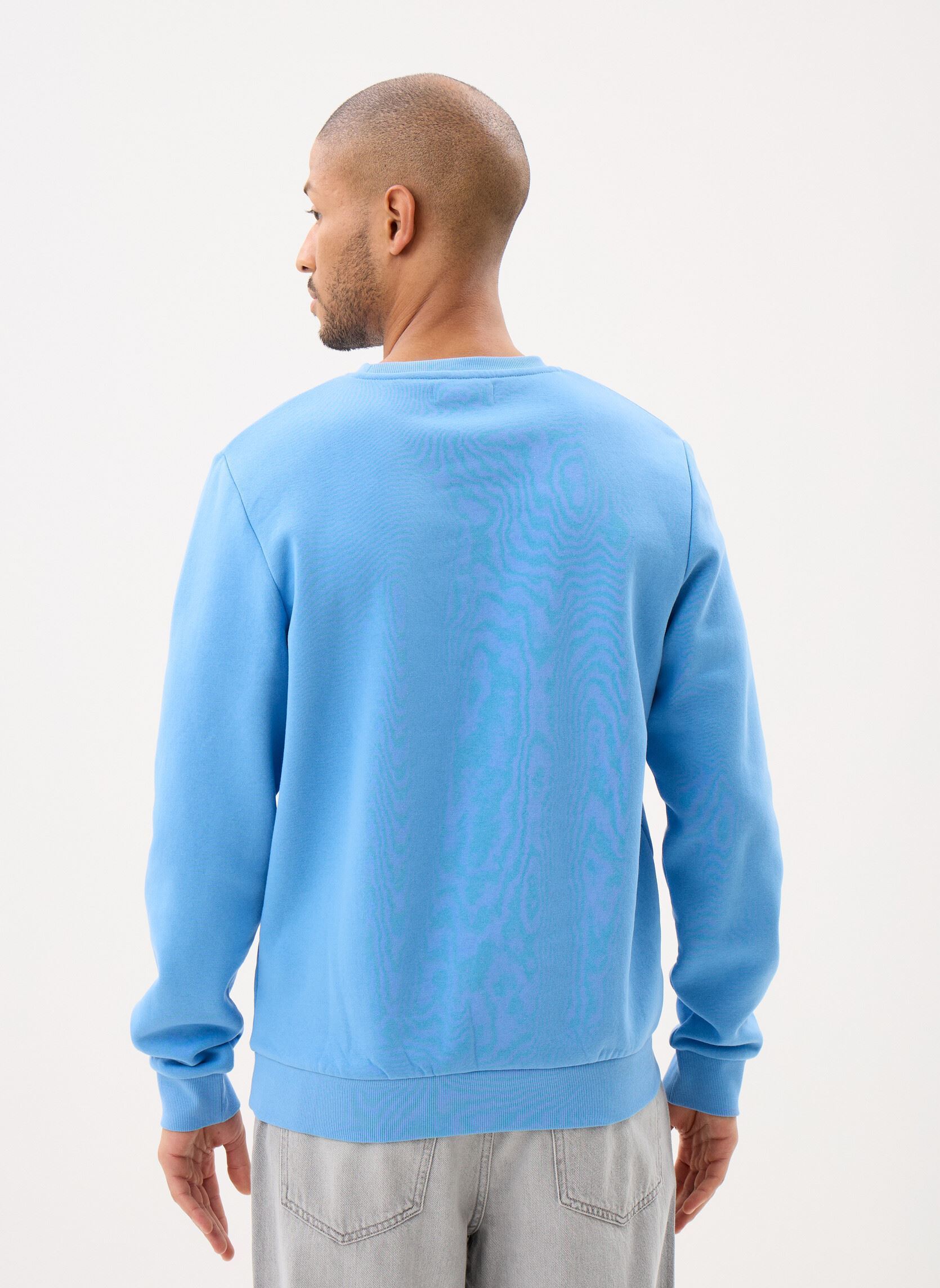 Sweats MSWEAT sweat homme bleu MADE BY Sweats MSWEAT sweat homme bleu SILVER LAKE BLUE