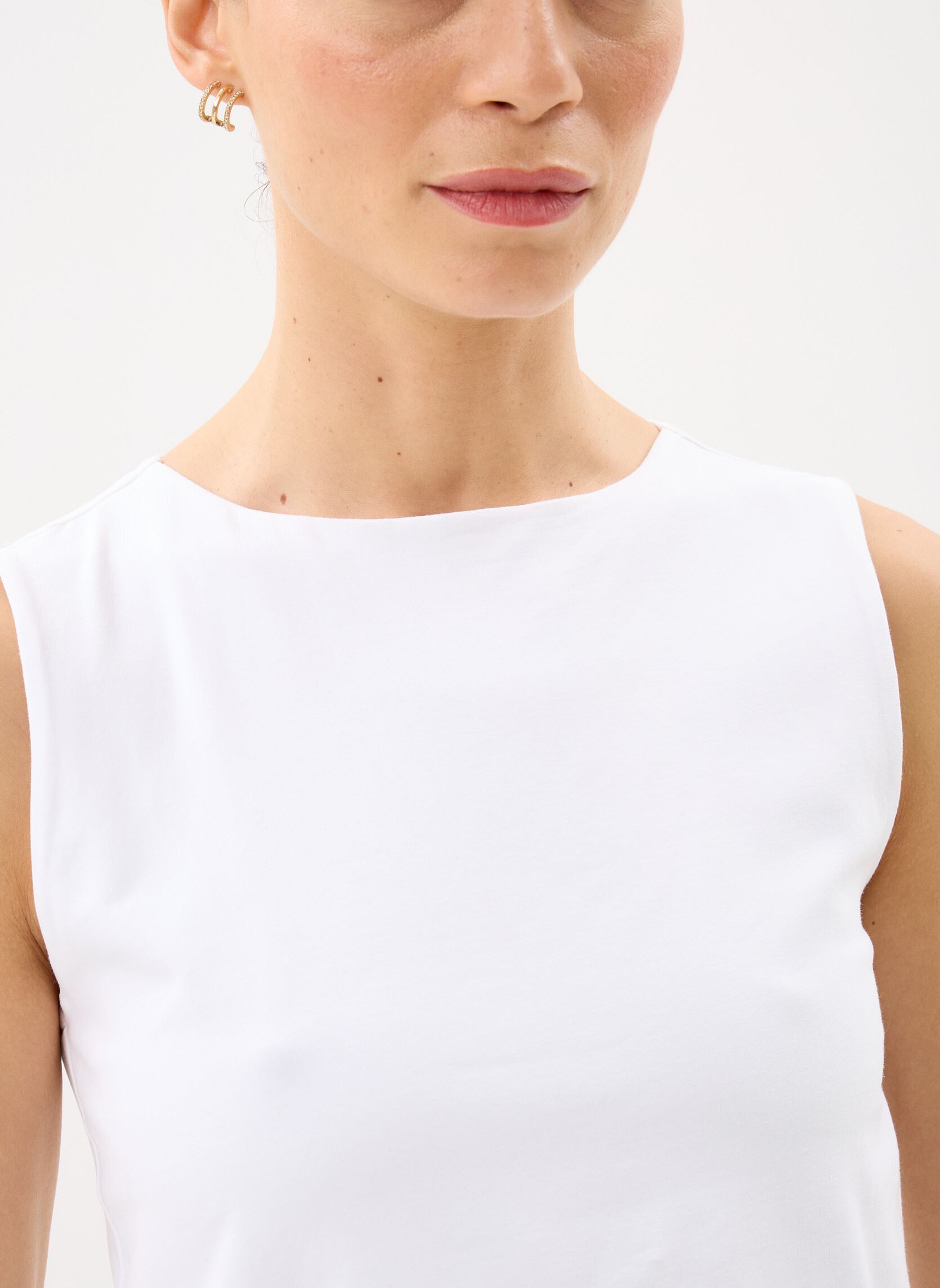 Débardeurs DCROPIL femme blanc MADE BY Débardeurs DCROPIL femme blanc BRIGHT WHITE
