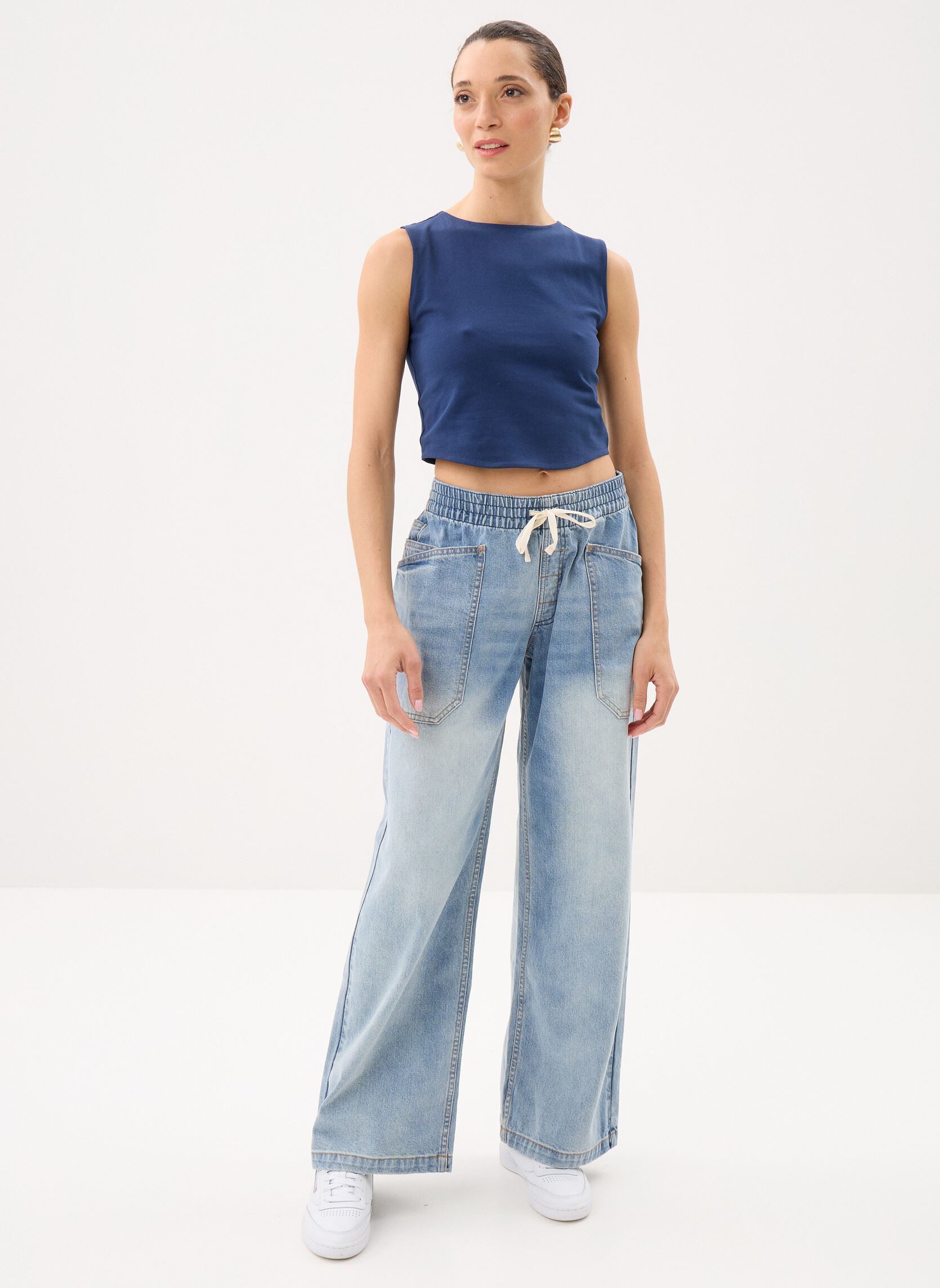 Tanktops DCROPIL damen blau MADE BY Tanktops DCROPIL damen blau OCEANIA