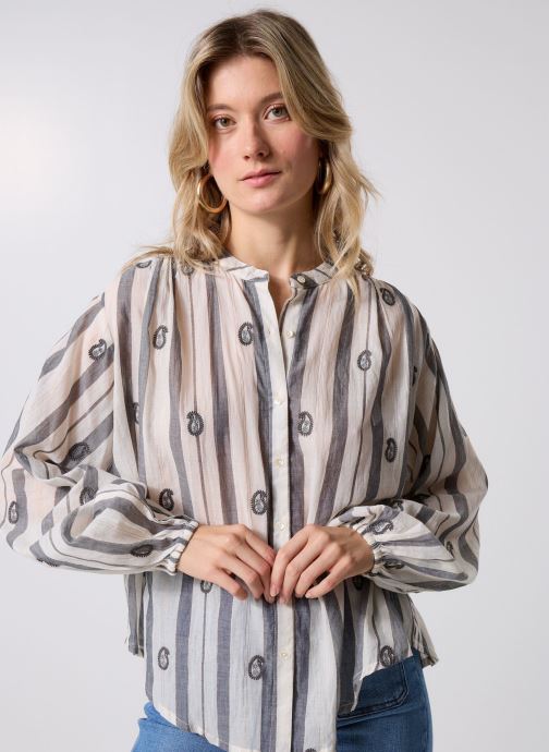 Maison Hotel Blouses met lange mouwen Perla dames wit