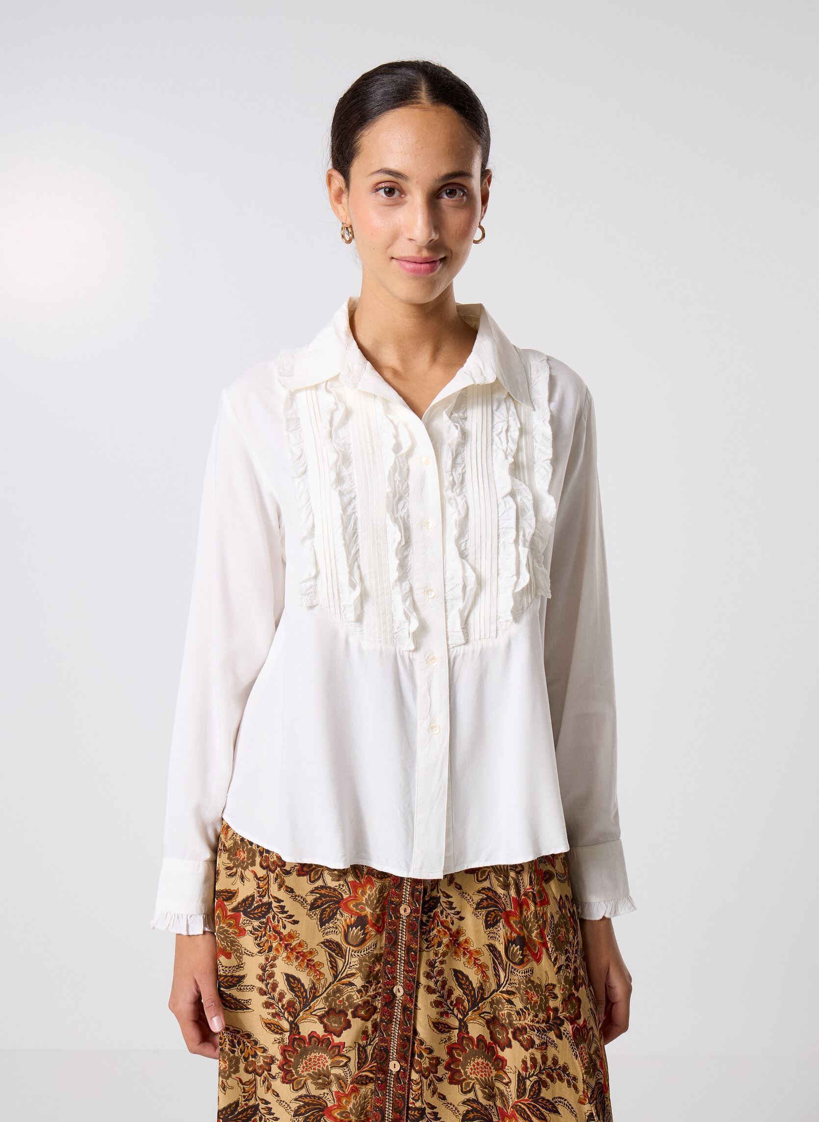 Hemden Clara dames wit Maison Hotel Hemden Clara dames wit Pearl