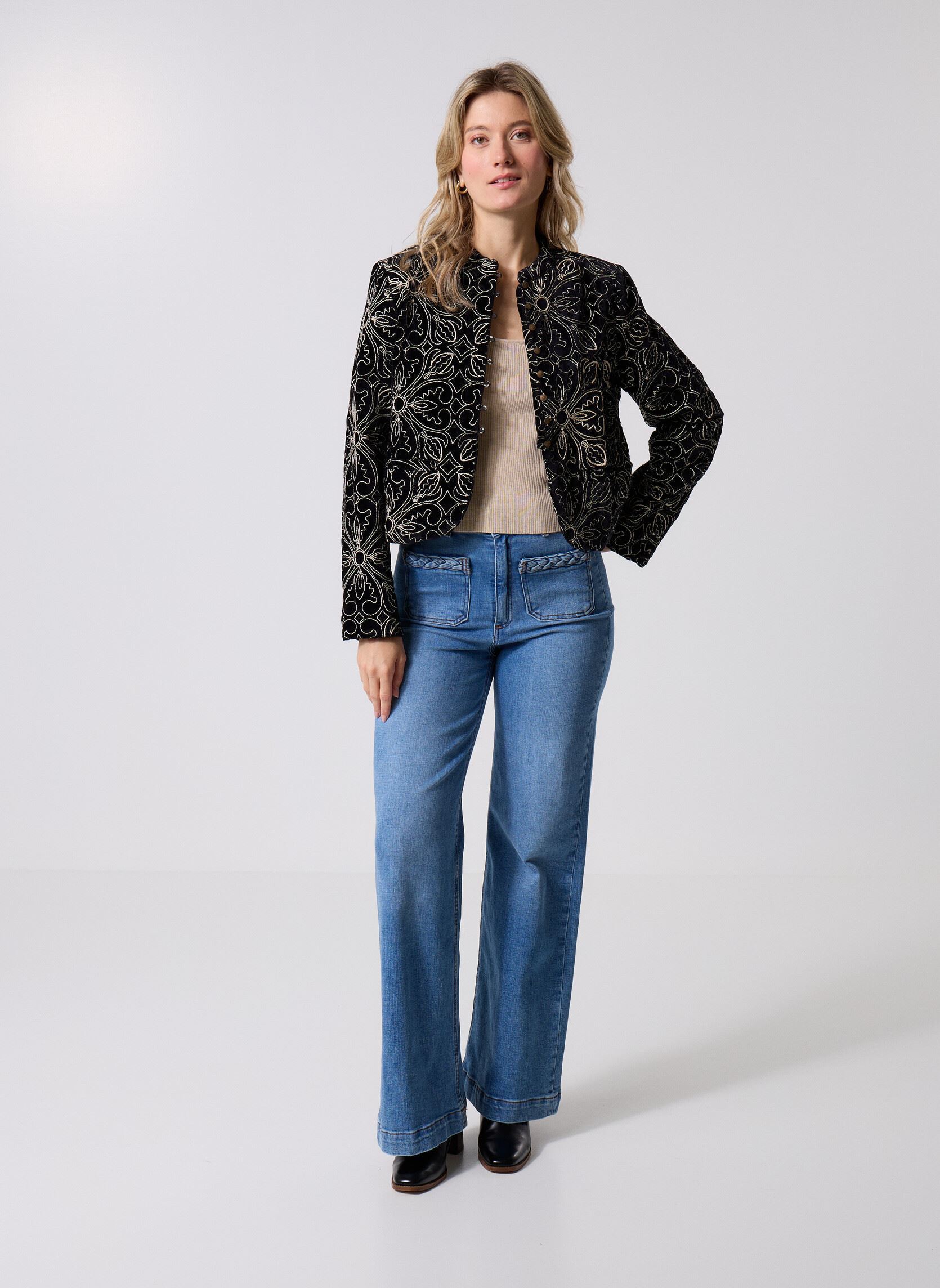 Jacken Odette damen schwarz Maison Hotel Jacken Odette damen schwarz Nero