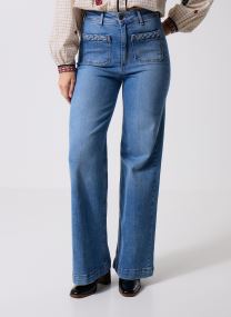 Straight Fit Jeans Giuletta damen blau Maison Hotel Straight Fit Jeans Giuletta damen blau Light Blue Denim