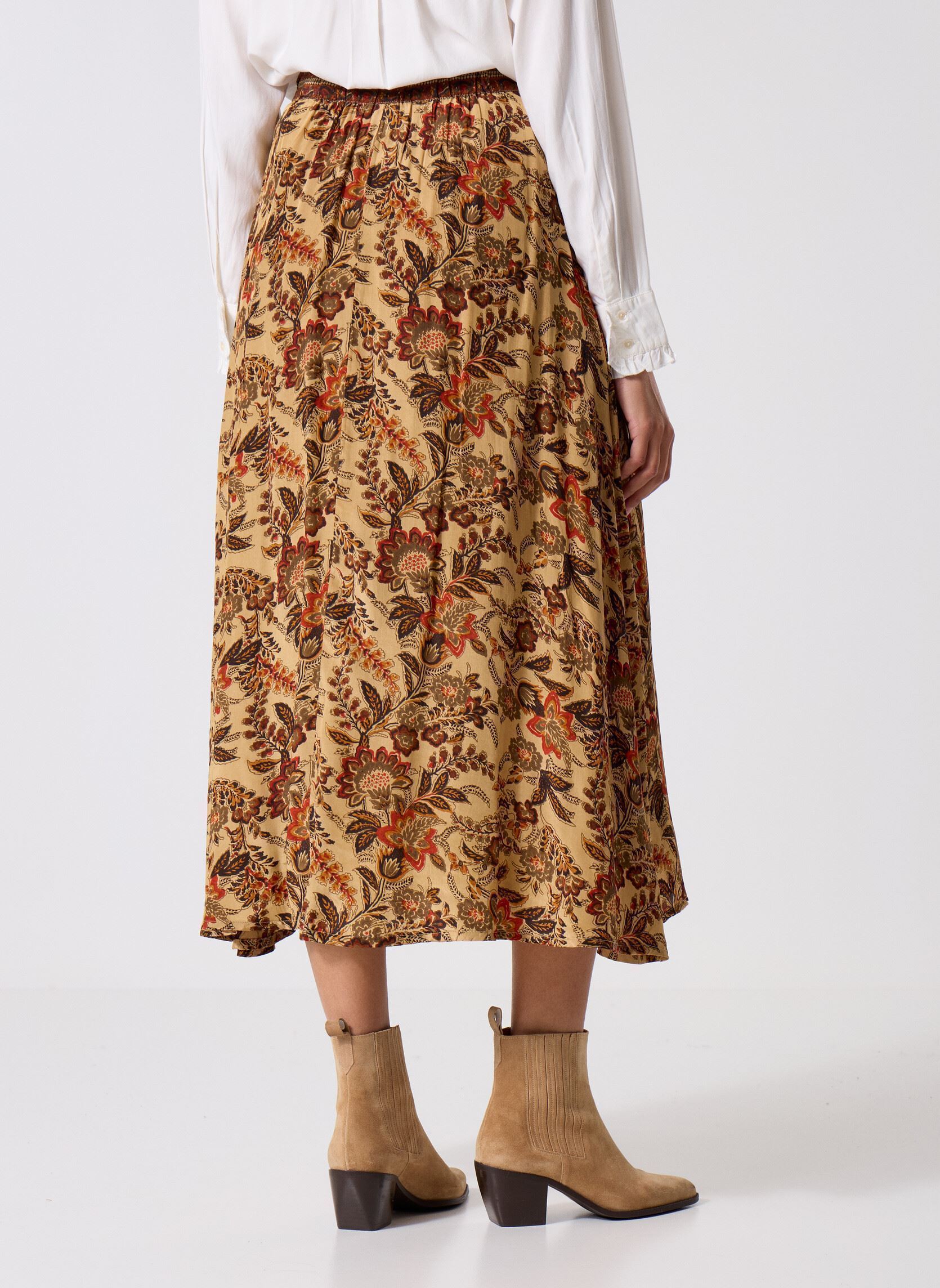 Gonne lunghe Teresa donna multicolore Maison Hotel Gonne lunghe Teresa donna multicolore AUTUMN LEAVES