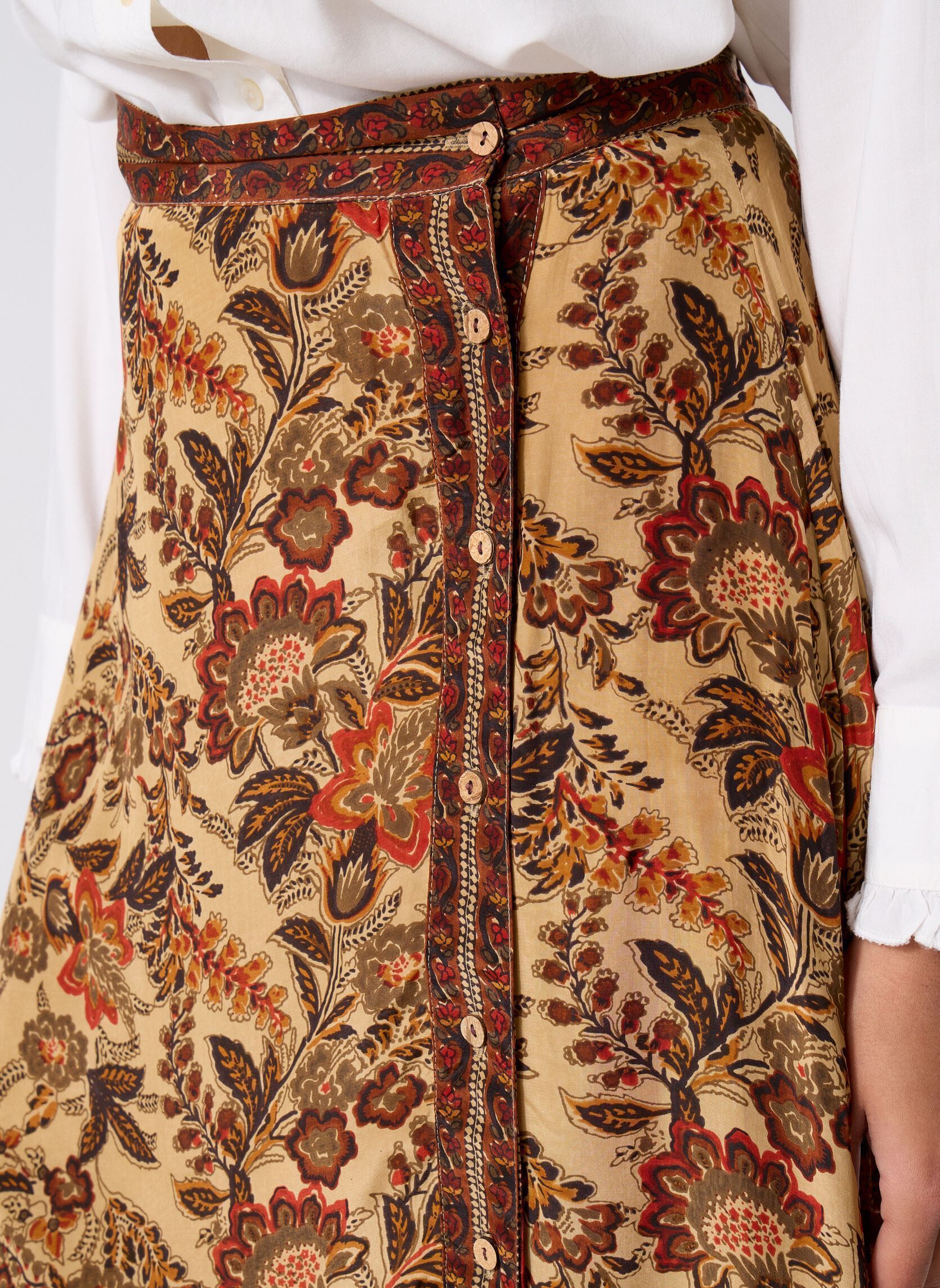 Gonne lunghe Teresa donna multicolore Maison Hotel Gonne lunghe Teresa donna multicolore AUTUMN LEAVES