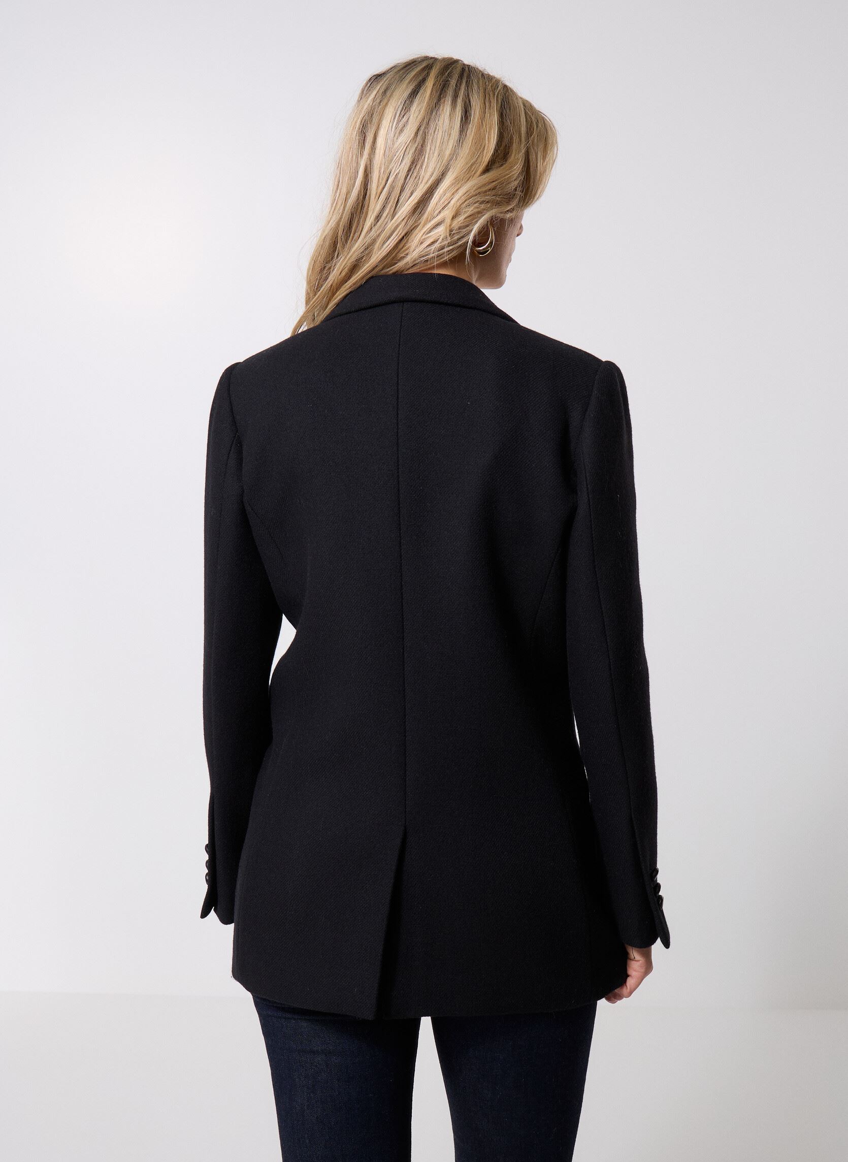 Blazer Anna dames zwart Maison Hotel Blazer Anna dames zwart Noir