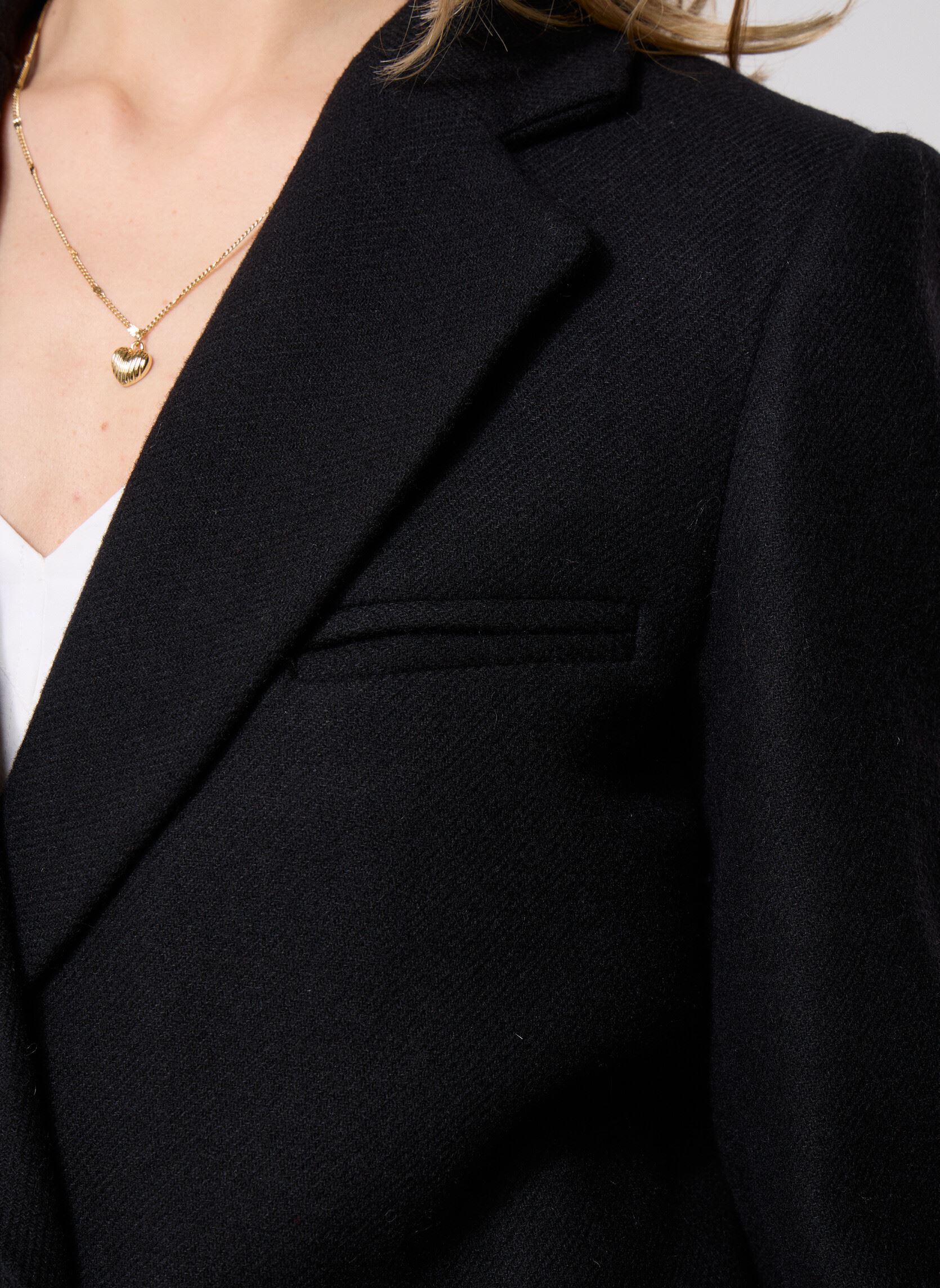 Blazer Anna dames zwart Maison Hotel Blazer Anna dames zwart Noir
