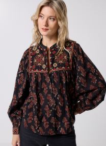Langarm-Blusen Scarlet damen schwarz Maison Hotel Langarm-Blusen Scarlet damen schwarz Black Coffee