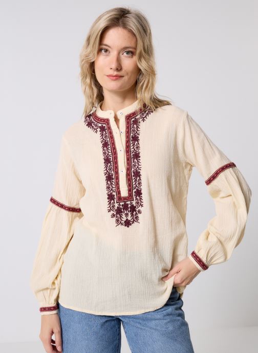 Maison Hotel Blouses met lange mouwen Bruna dames wit