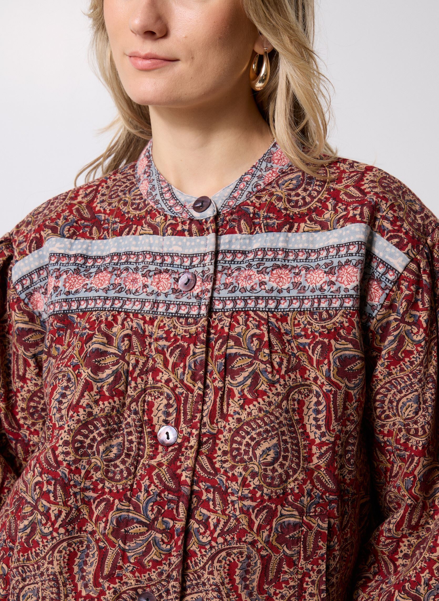 Jassen Olivia dames meerkleurig Maison Hotel Jassen Olivia dames meerkleurig Burnt Russet
