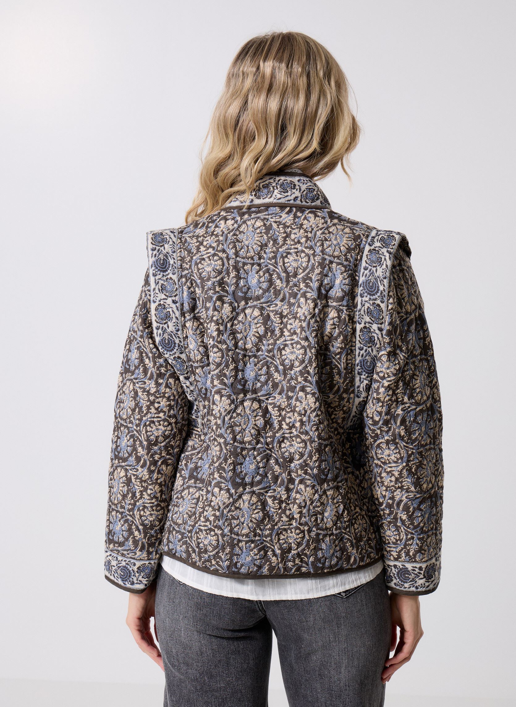 Jassen Sugata dames meerkleurig Maison Hotel Jassen Sugata dames meerkleurig Blue Orchid