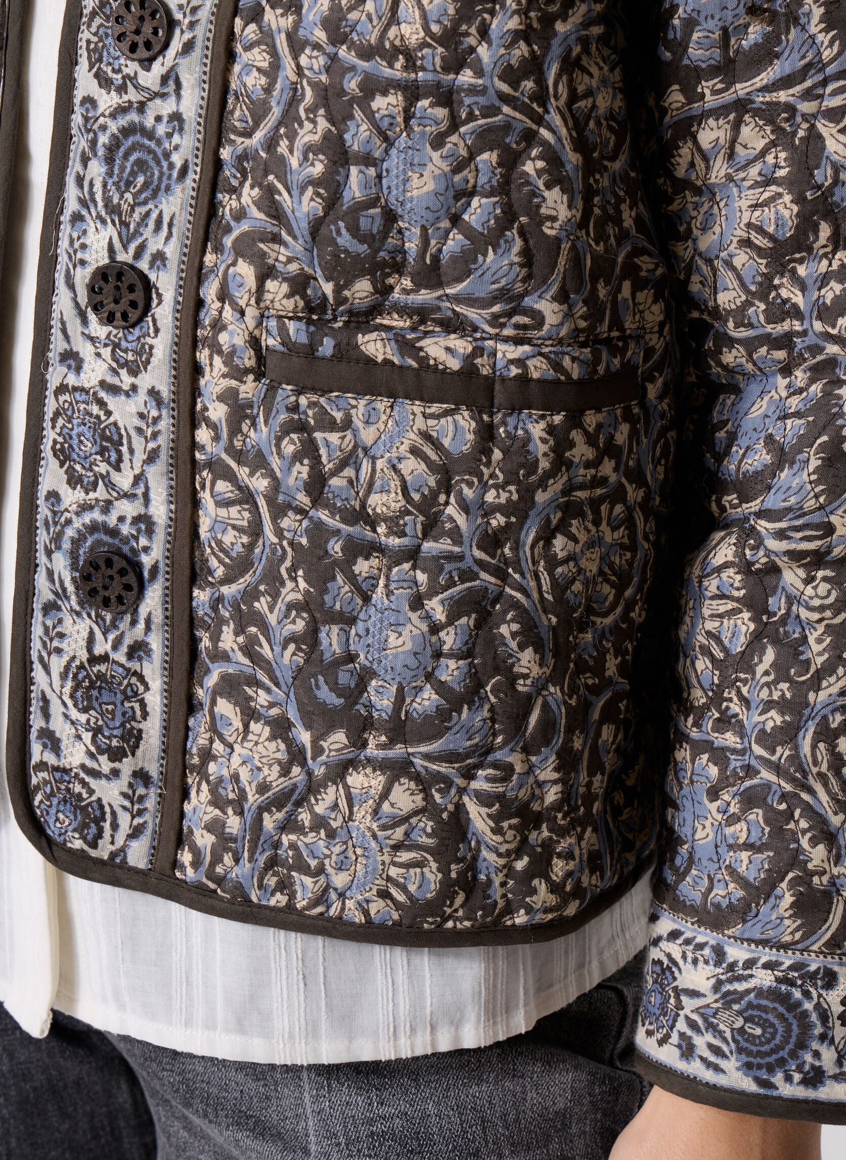 Jassen Sugata dames meerkleurig Maison Hotel Jassen Sugata dames meerkleurig Blue Orchid