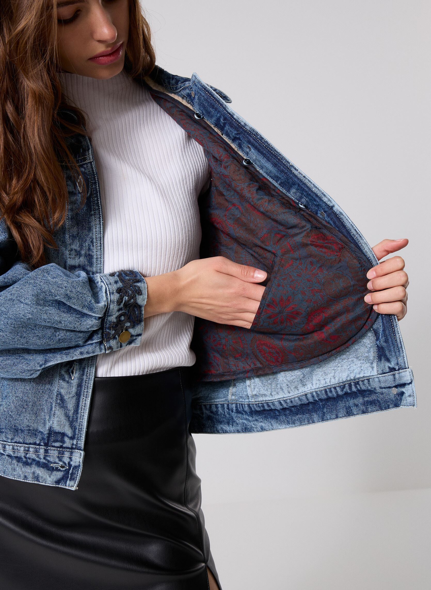 Jassen Wesley dames blauw Maison Hotel Jassen Wesley dames blauw Western Blue