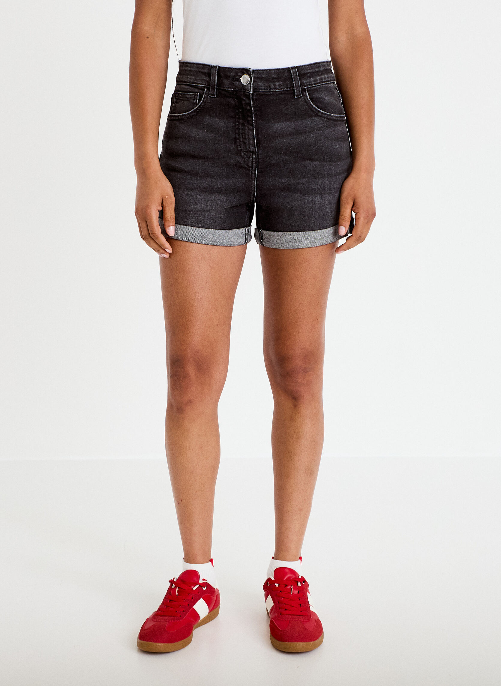Shorts SHODENNEW femme noir Cache Cache Shorts SHODENNEW femme noir Noir
