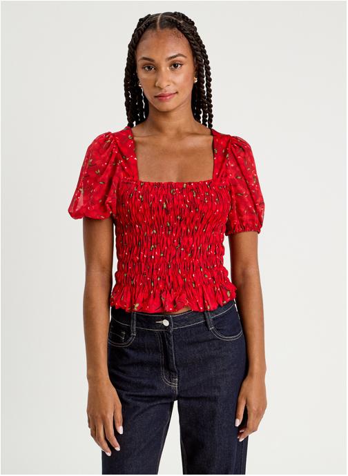 Cache Cache Tee-shirts KBLOUSTAND femme rouge