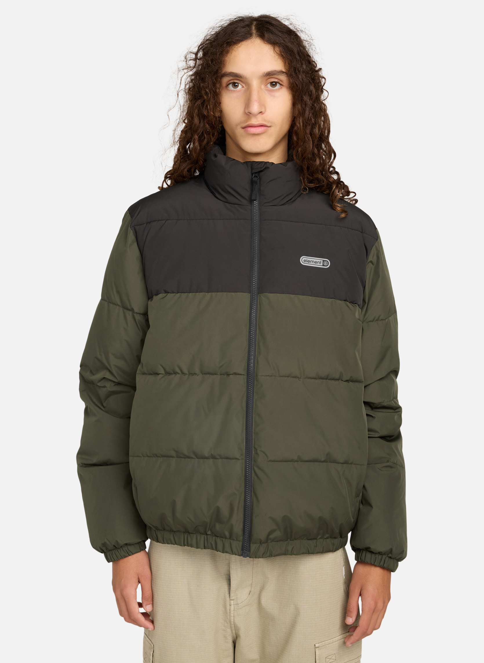 Blousons Doudoune CLASSIC PUFFER homme vert Element Blousons Doudoune CLASSIC PUFFER homme vert Vert foncé