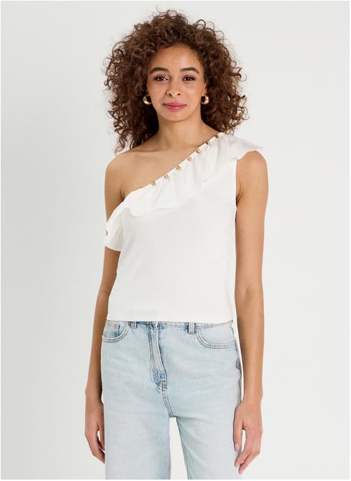 Cache Cache Débardeurs DONEBOIS femme blanc