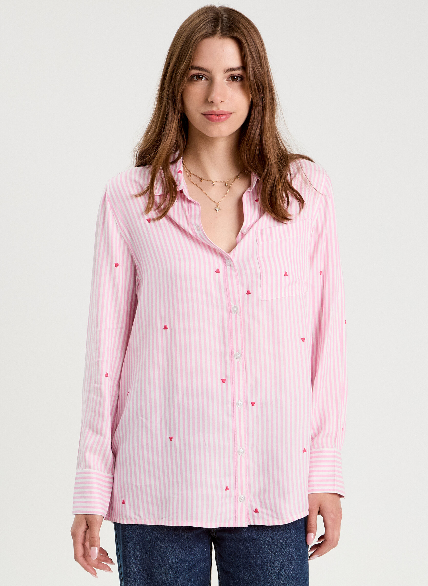 Chemises CHERAYCOEUR femme rose Cache Cache Chemises CHERAYCOEUR femme rose Rose