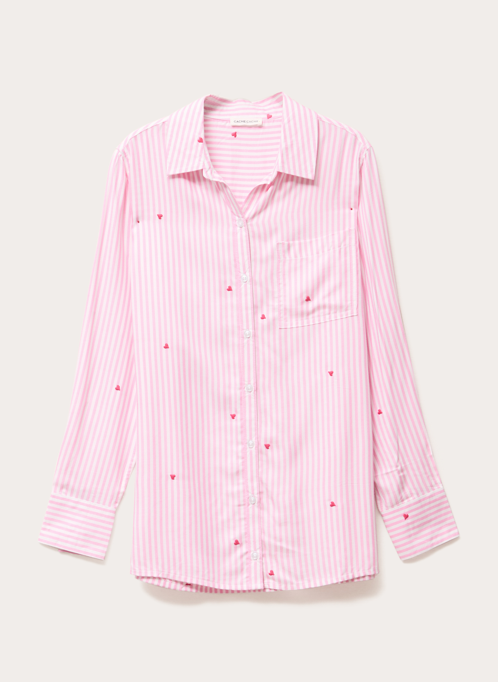 Chemises CHERAYCOEUR femme rose Cache Cache Chemises CHERAYCOEUR femme rose Rose