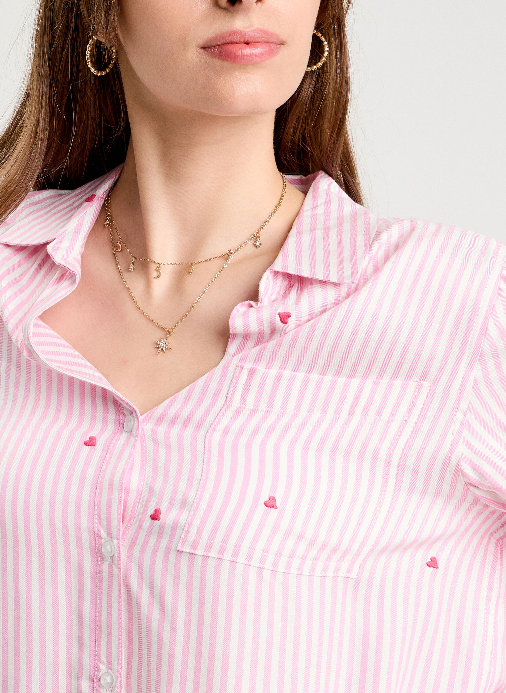 Chemises CHERAYCOEUR femme rose Cache Cache Chemises CHERAYCOEUR femme rose Rose