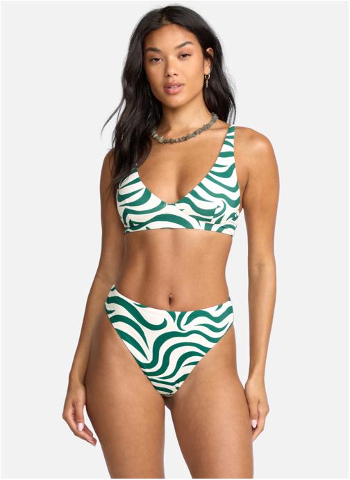 Billabong Bas de maillot culotte All The Waves Hi Maya femme vert