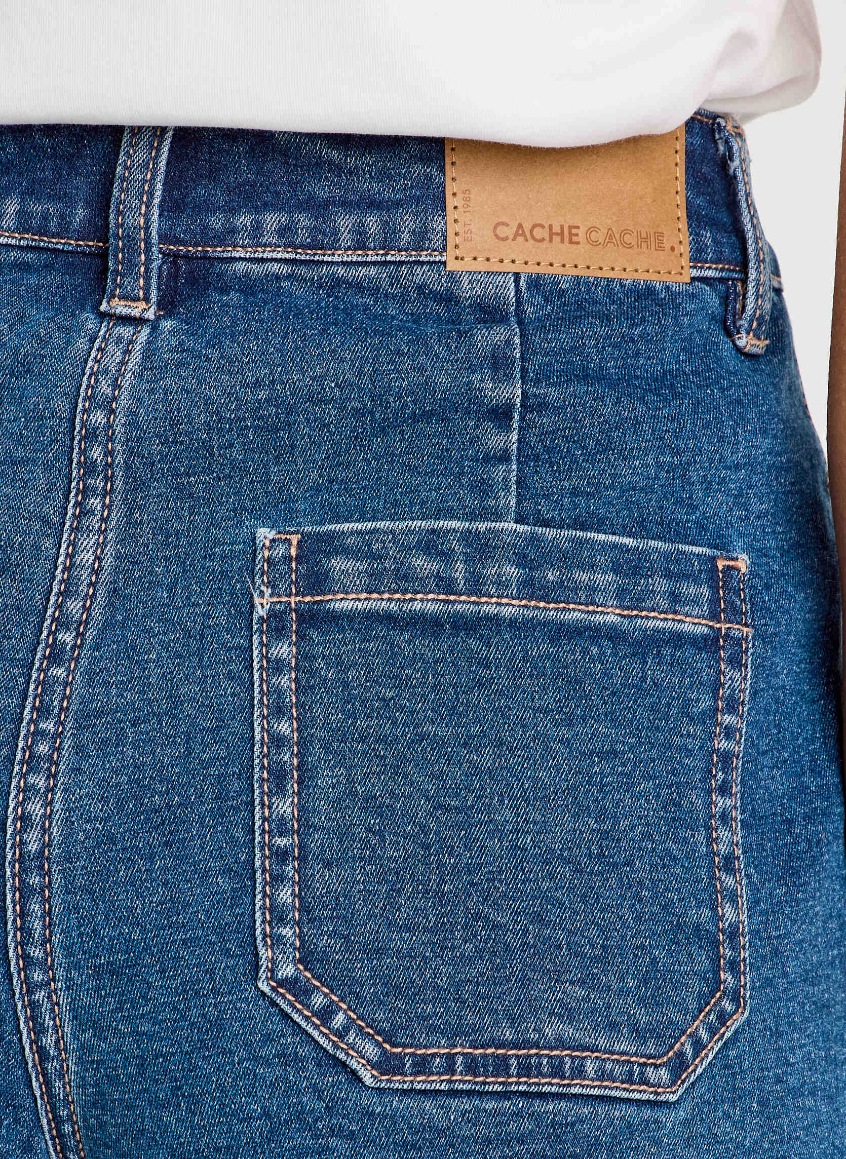Shorts SHODENPOLY femme bleu Cache Cache Shorts SHODENPOLY femme bleu Bleu
