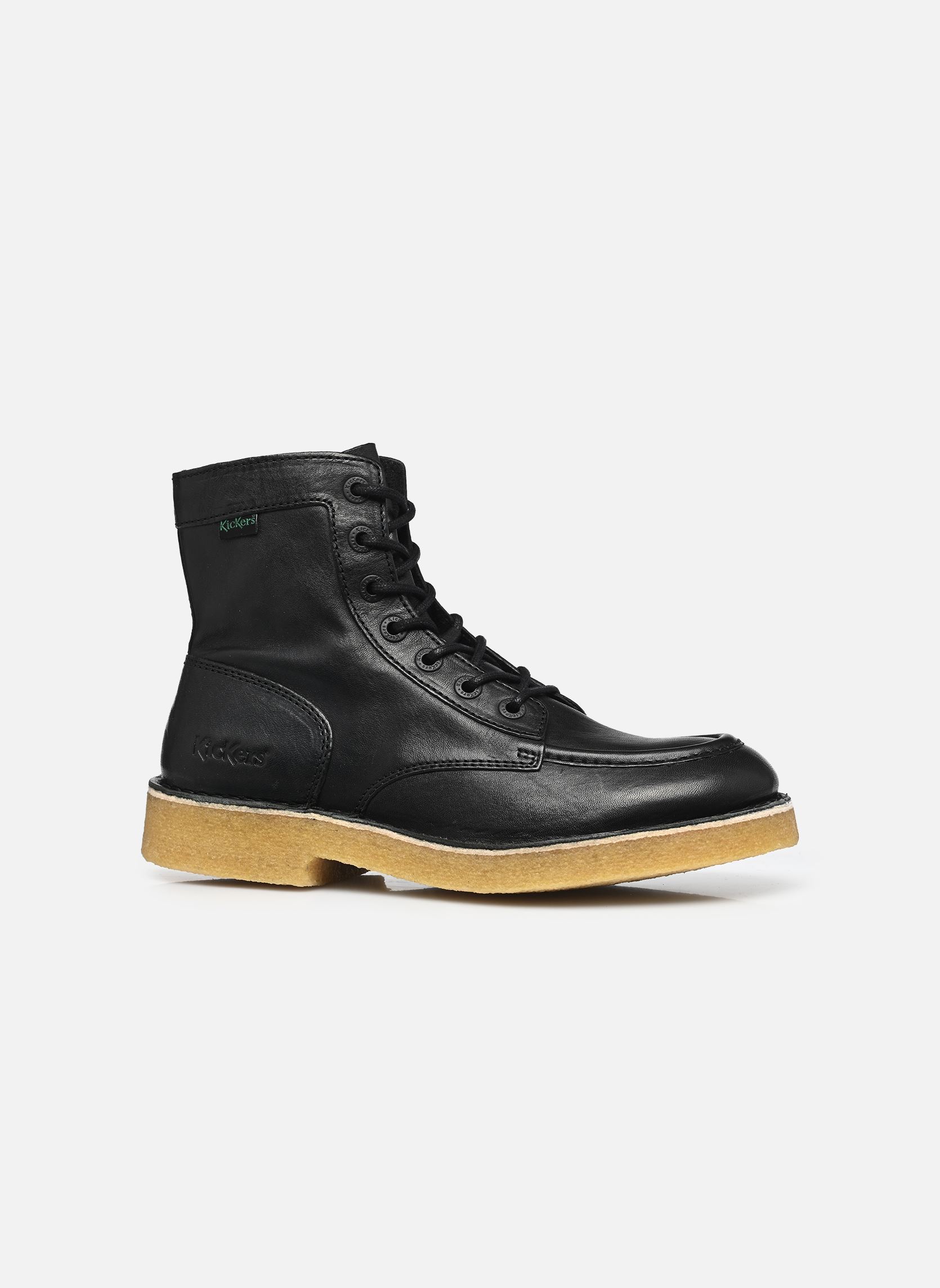 Bottines à lacets KICK ORIJEANS homme noir Kickers Bottines à lacets KICK ORIJEANS homme noir Noir
