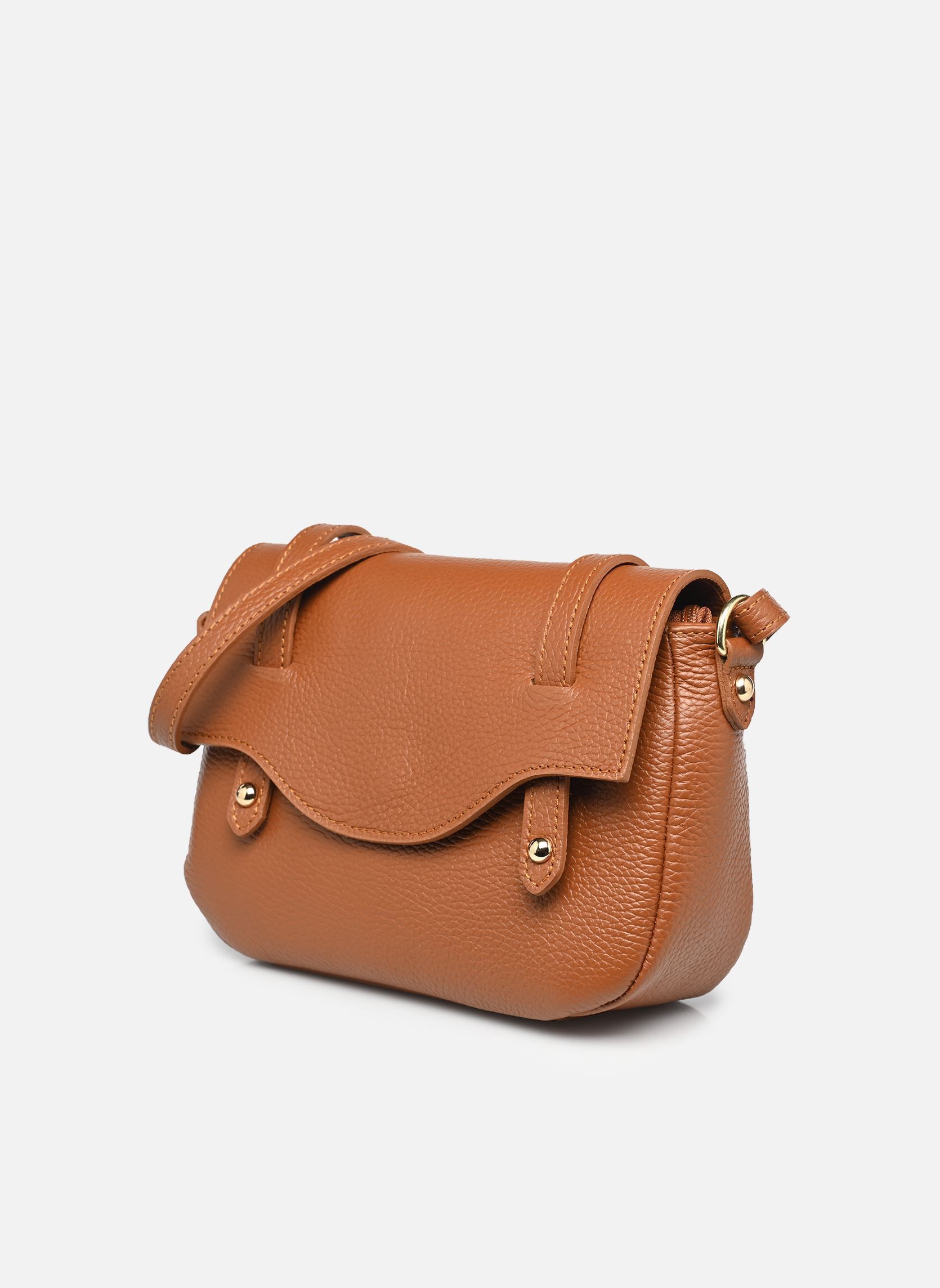 Schoudertassen Chevin dames bruin Georgia Rose Schoudertassen Chevin dames bruin COGNAC