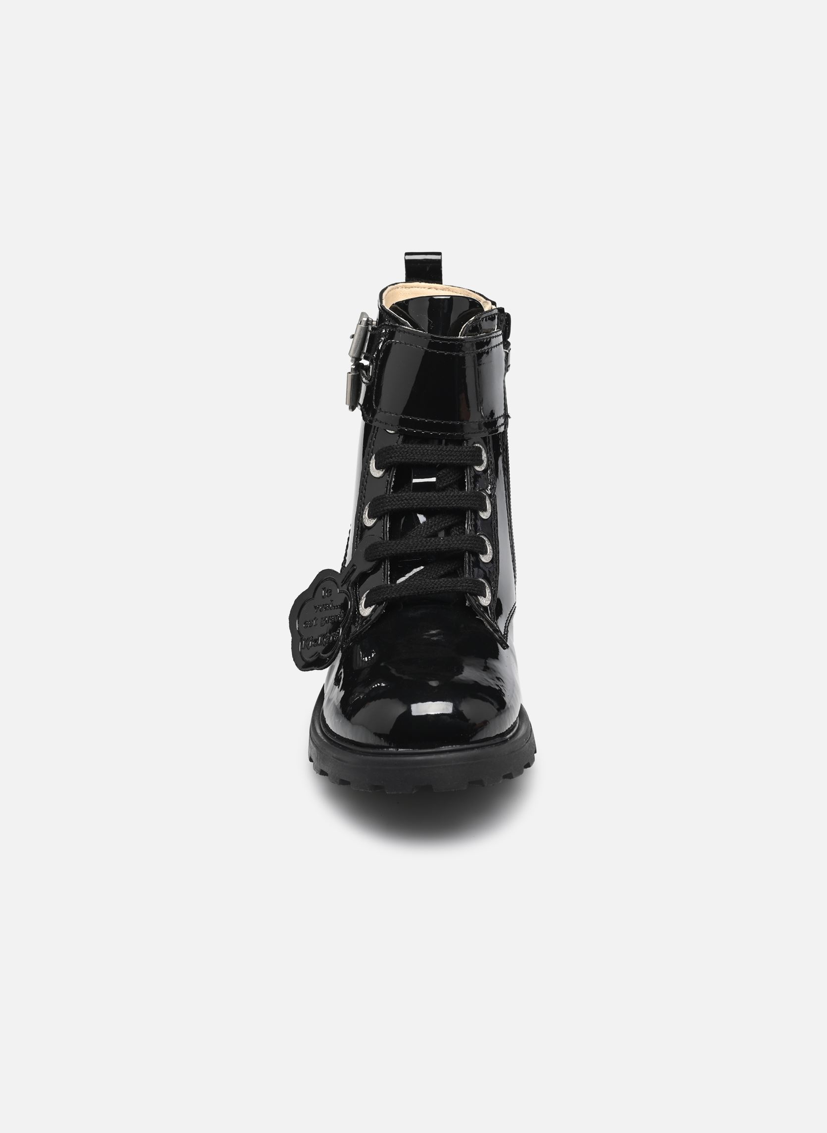 Bottines KICK BLUSH fille noir Kickers Bottines KICK BLUSH fille noir NOIR BRILLANT
