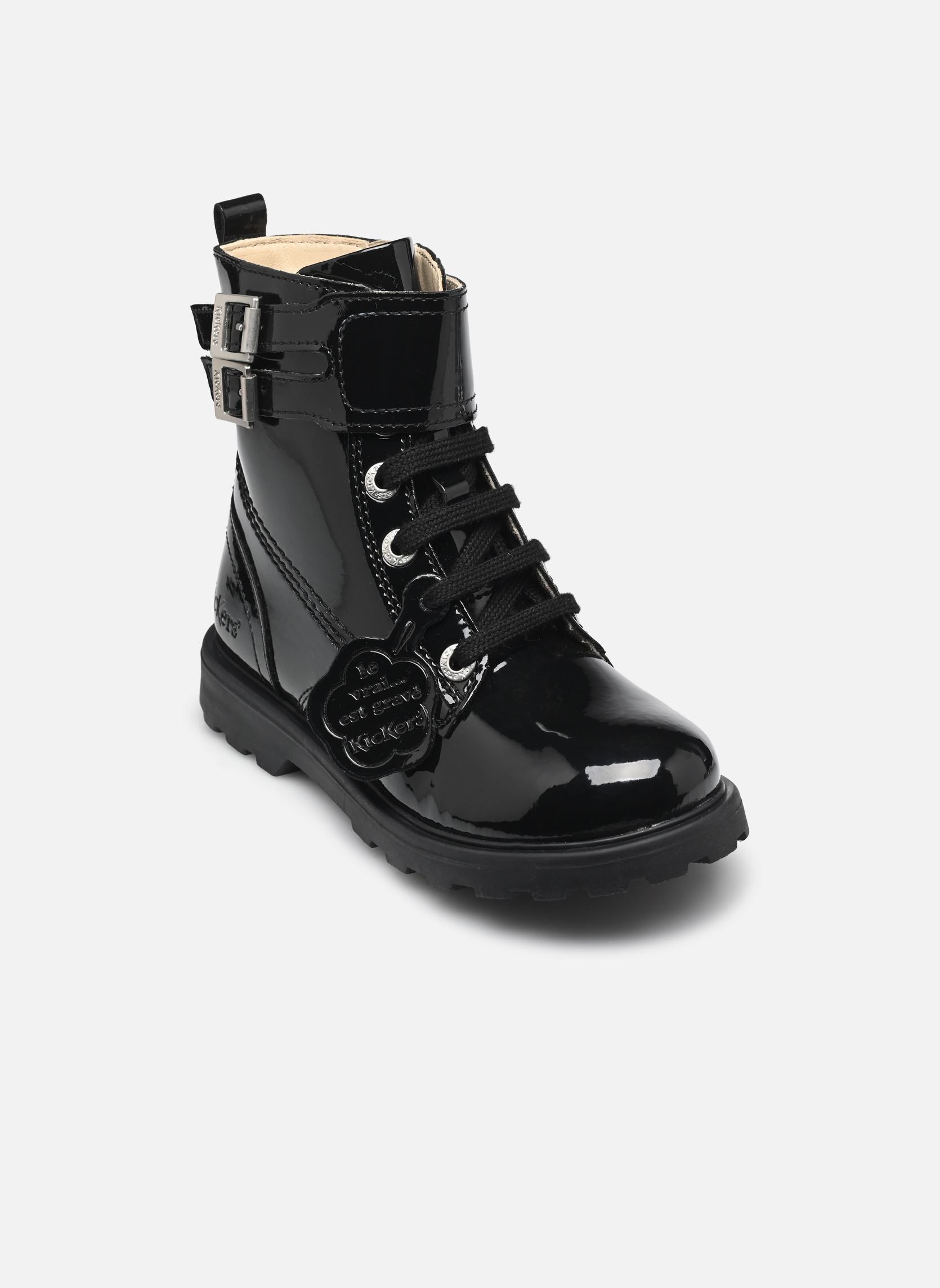 Bottines enfant Kickers Kick Blush - vue 4