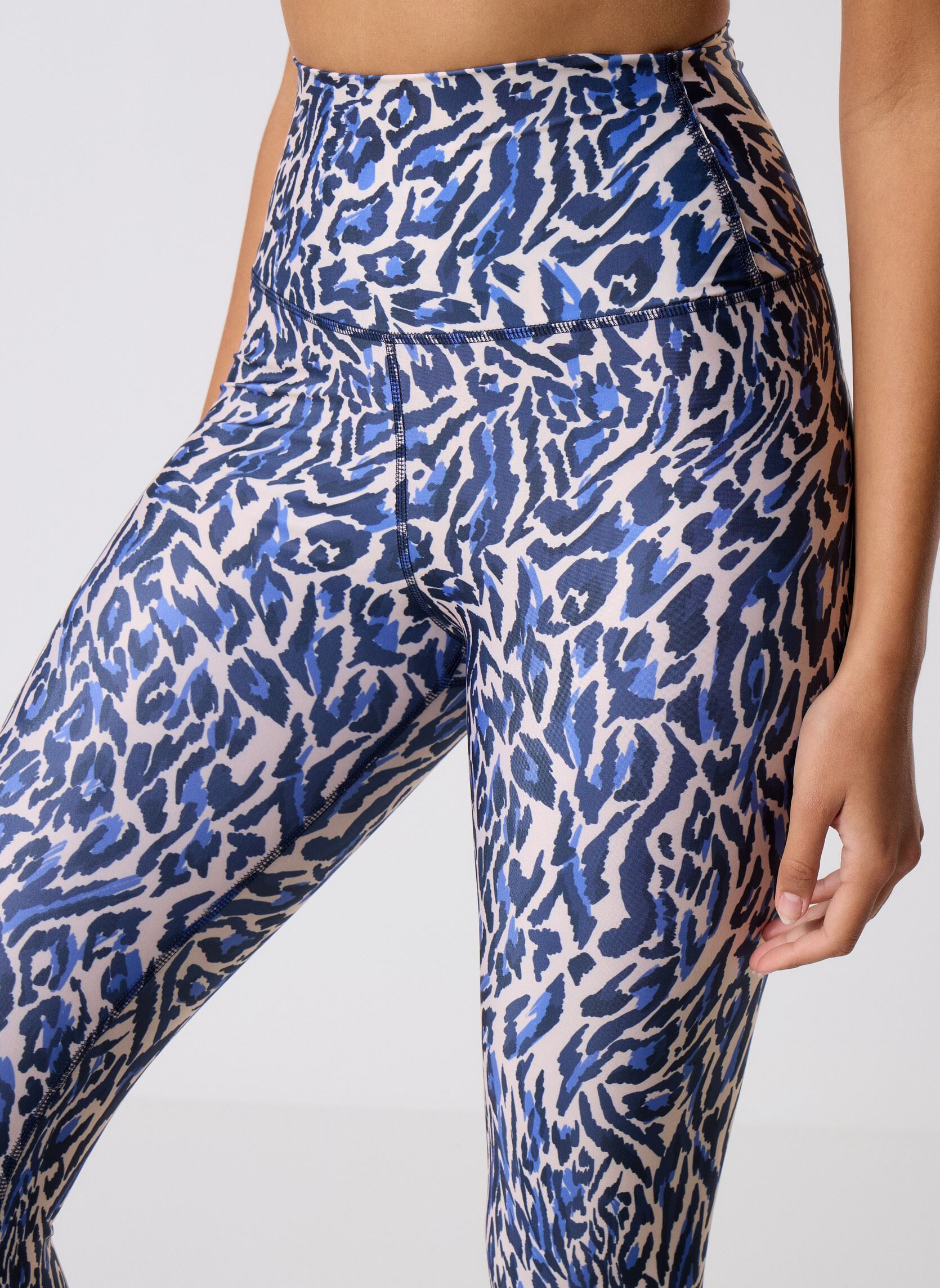 Leggings Fleur damen mehrfarbig Luz Collections Leggings Fleur damen mehrfarbig Chakra Beige Et Bleu
