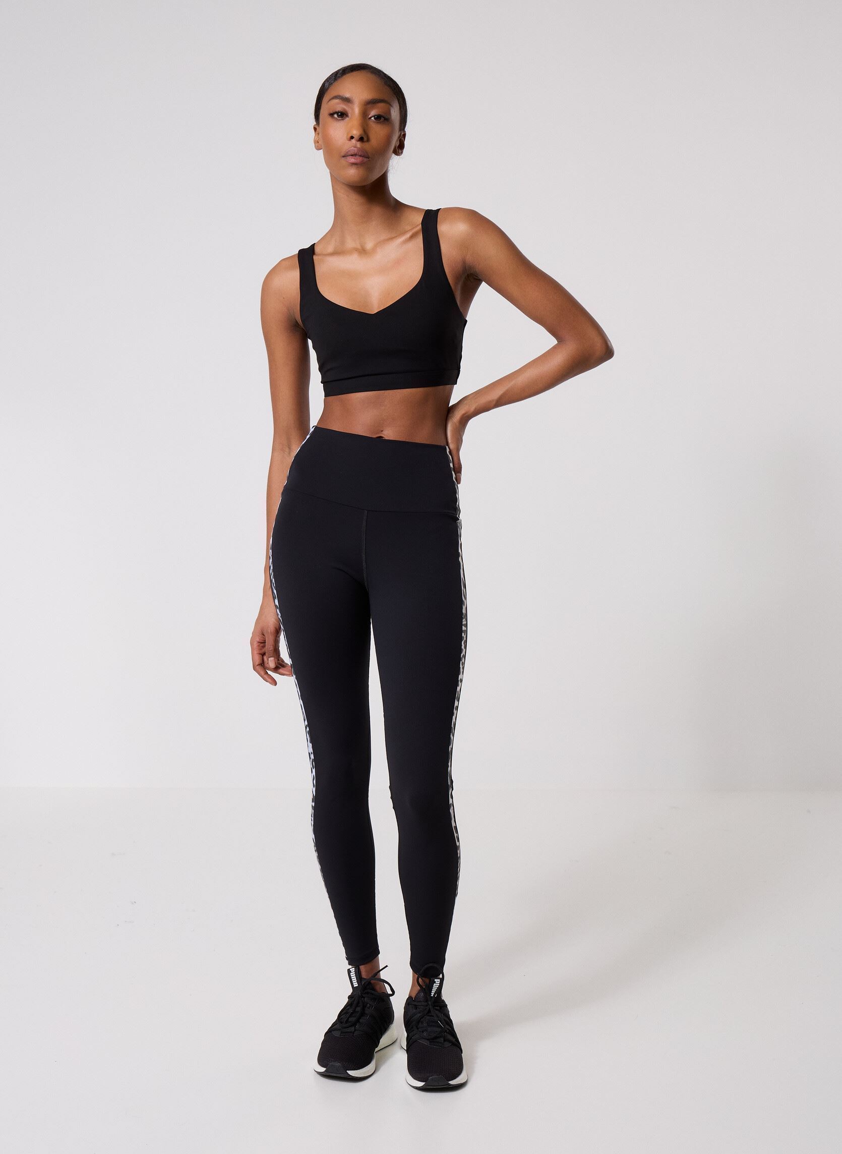 Sport-BHs Ewan damen mehrfarbig Luz Collections Sport-BHs Ewan damen mehrfarbig Noir et blanc