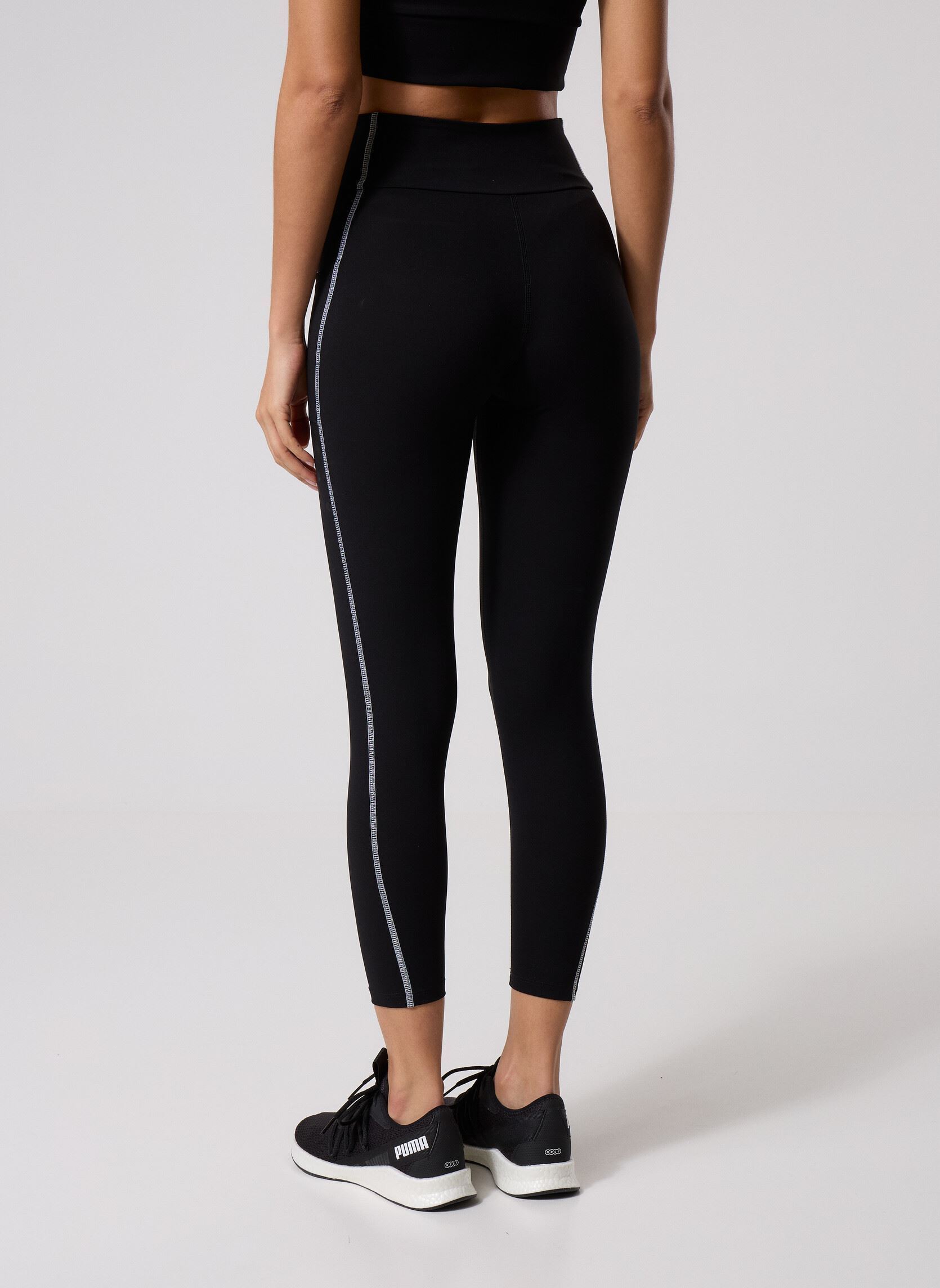 Leggings Lou femme multicolore Luz Collections Leggings Lou femme multicolore Noir et blanc