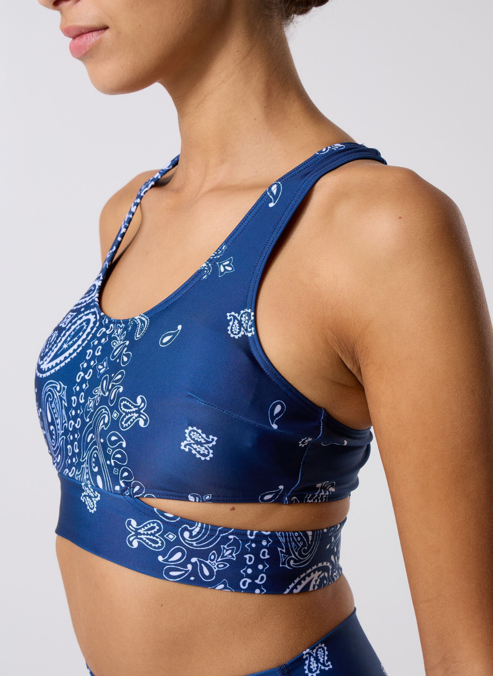 Sportbeha's Laurie dames blauw Luz Collections Sportbeha's Laurie dames blauw Bandana