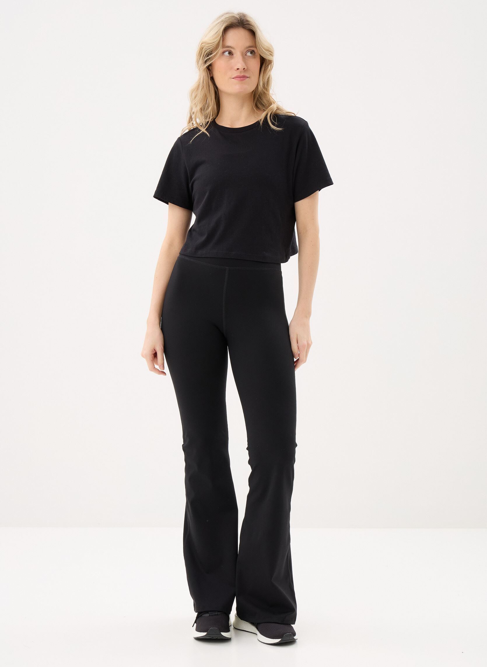 Leggings Mel damen schwarz Luz Collections Leggings Mel damen schwarz Noir