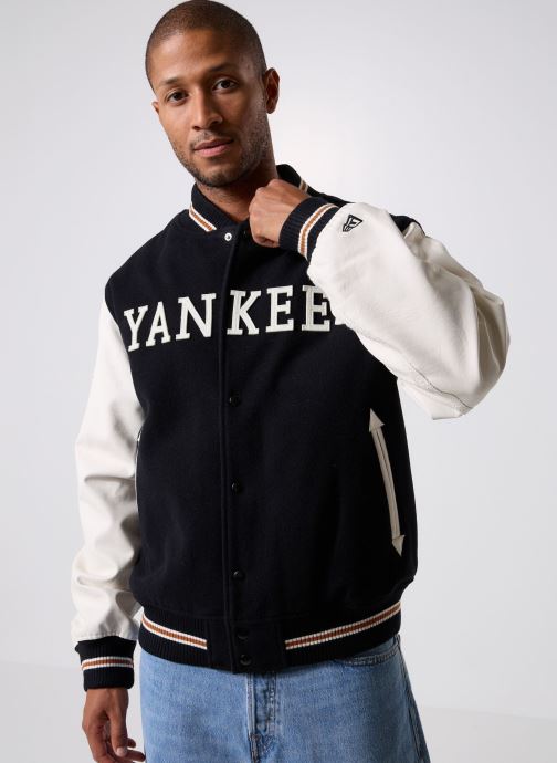 New Era Blousons Mlb Wrdmrk Varsity Jckt homme noir