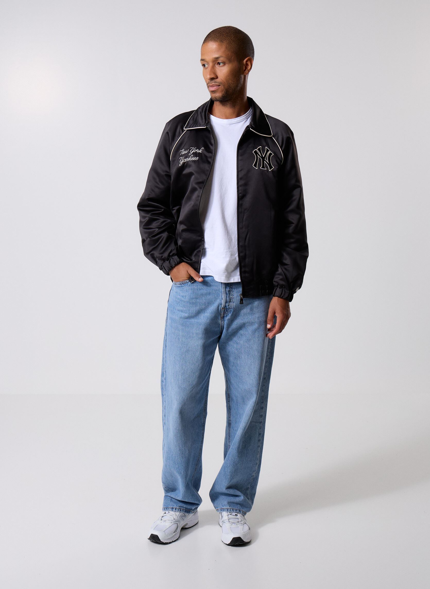 Blousons Mlb Club Jacket homme noir New Era Blousons Mlb Club Jacket homme noir New York Yankees Blk