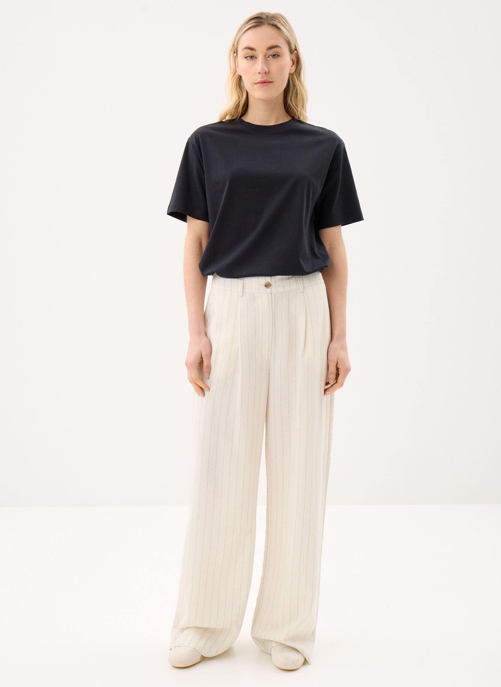 Tee-shirts manches courtes TORIANE3 femme noir MADE BY Tee-shirts manches courtes TORIANE3 femme noir Jet black