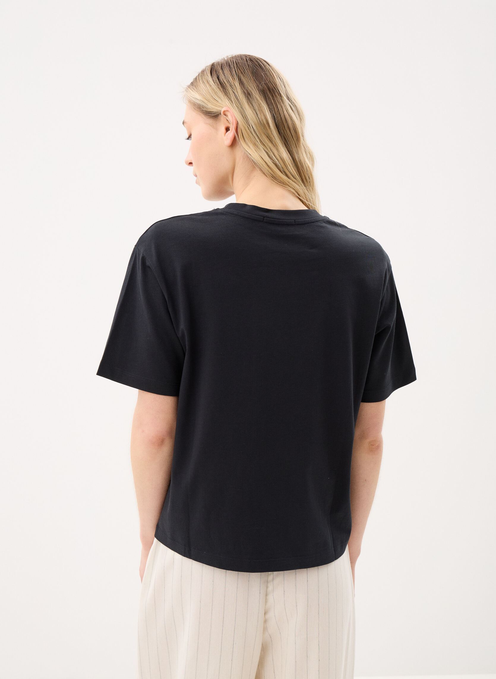 Tee-shirts manches courtes TORIANE3 femme noir MADE BY Tee-shirts manches courtes TORIANE3 femme noir Jet black