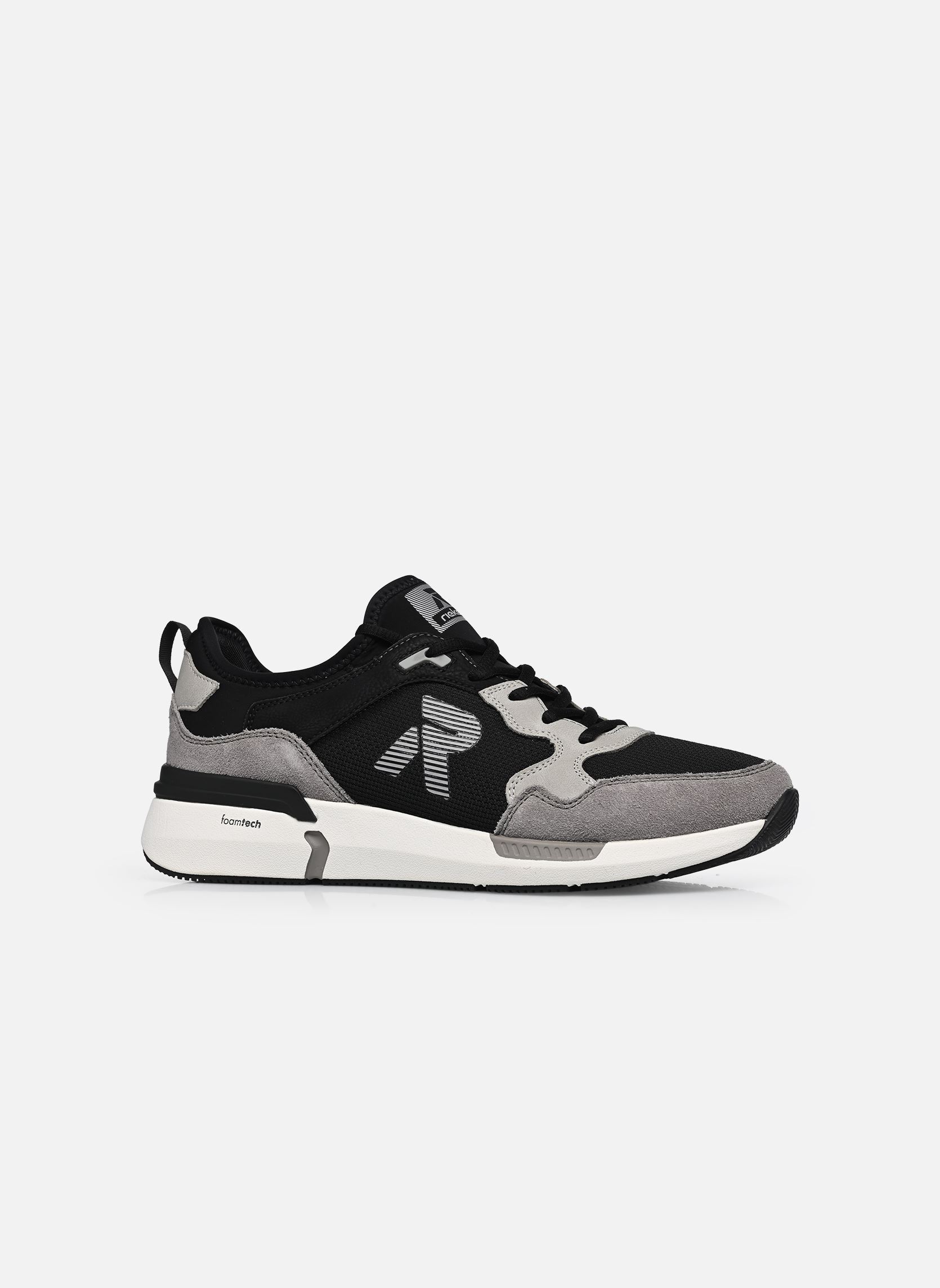 Baskets basses U1405 homme noir Rieker Baskets basses U1405 homme noir CEMENT/SCHWARZ/CEMENT/SCHWARZ/