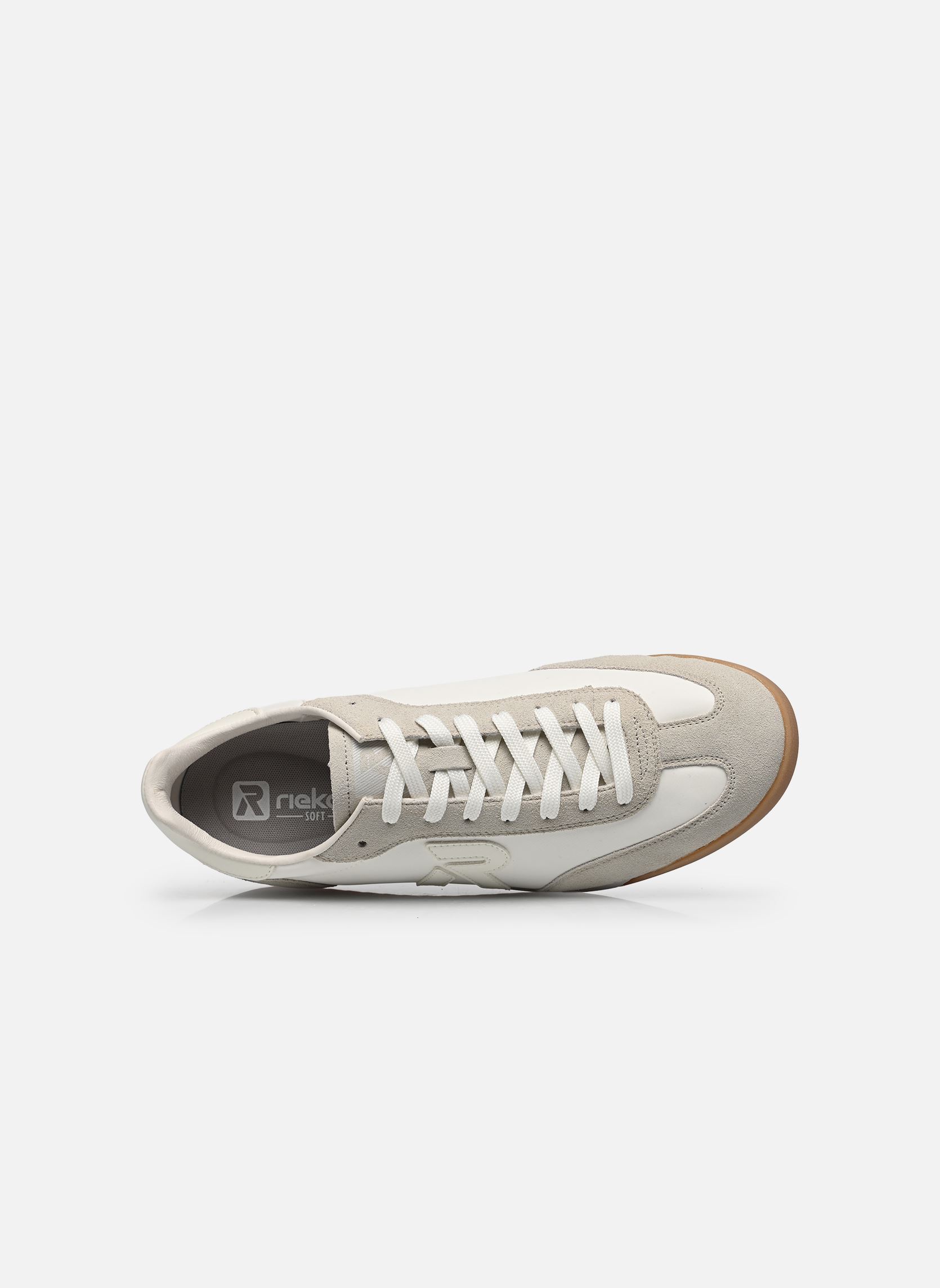 Lage sneakers U4000 heren wit Rieker Lage sneakers U4000 heren wit OFFWHITE/WEISS/OFFWHITE
