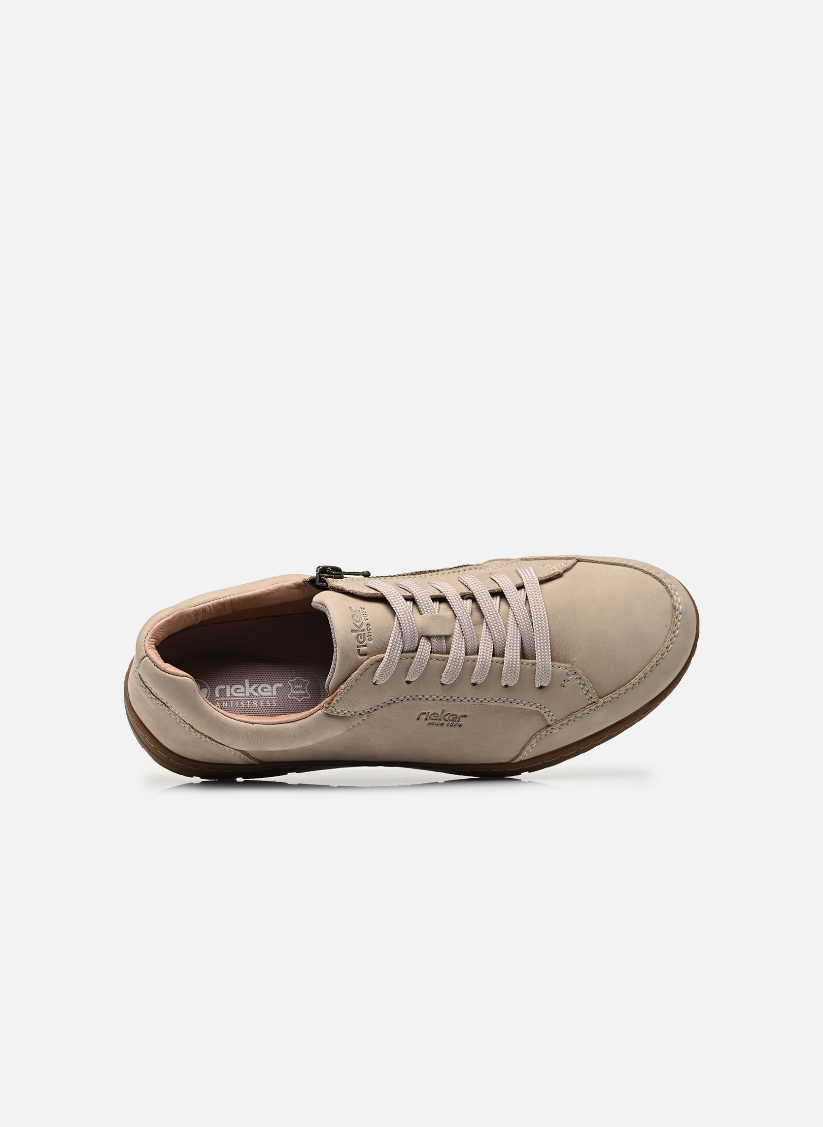 Baskets basses 08300 homme beige Rieker Baskets basses 08300 homme beige GINGER/DUNST