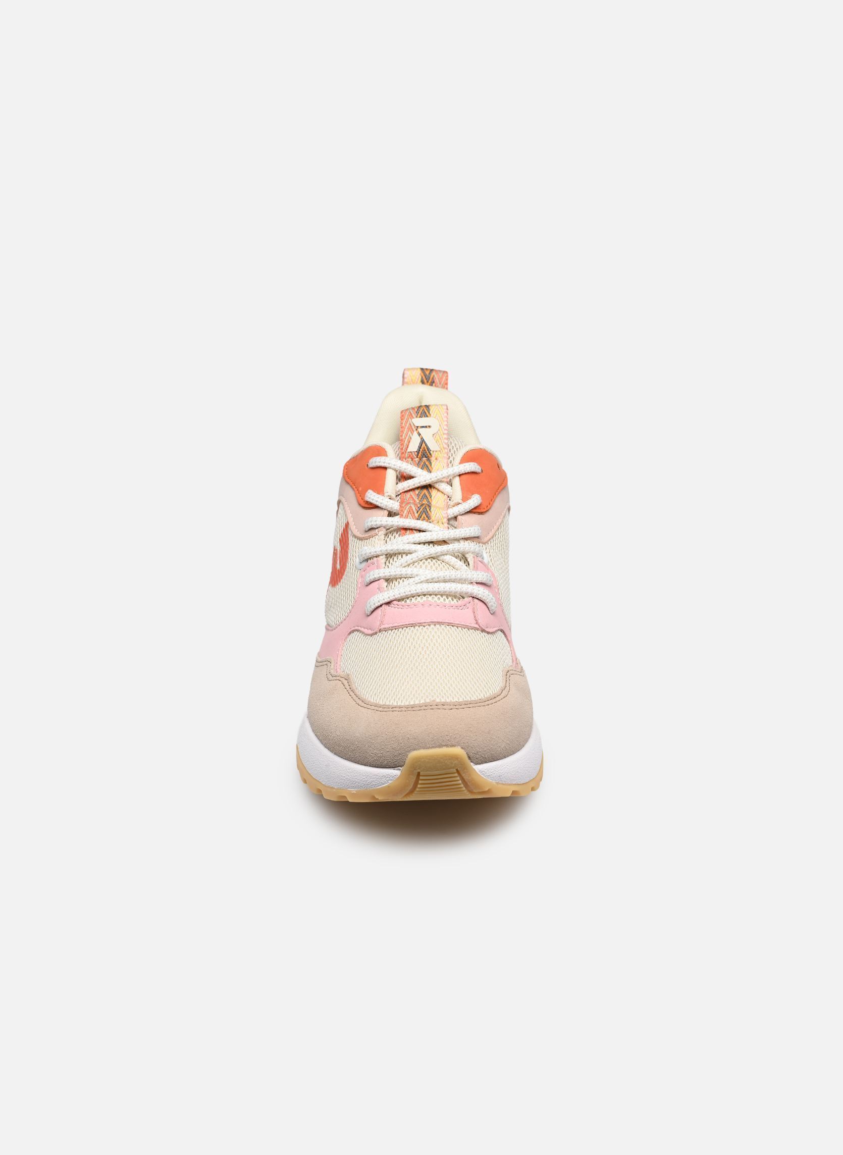 Baskets basses W2506 femme multicolore Rieker Baskets basses W2506 femme multicolore LEHM/CREMA/BOUCHARA/PUMPKIN/CA