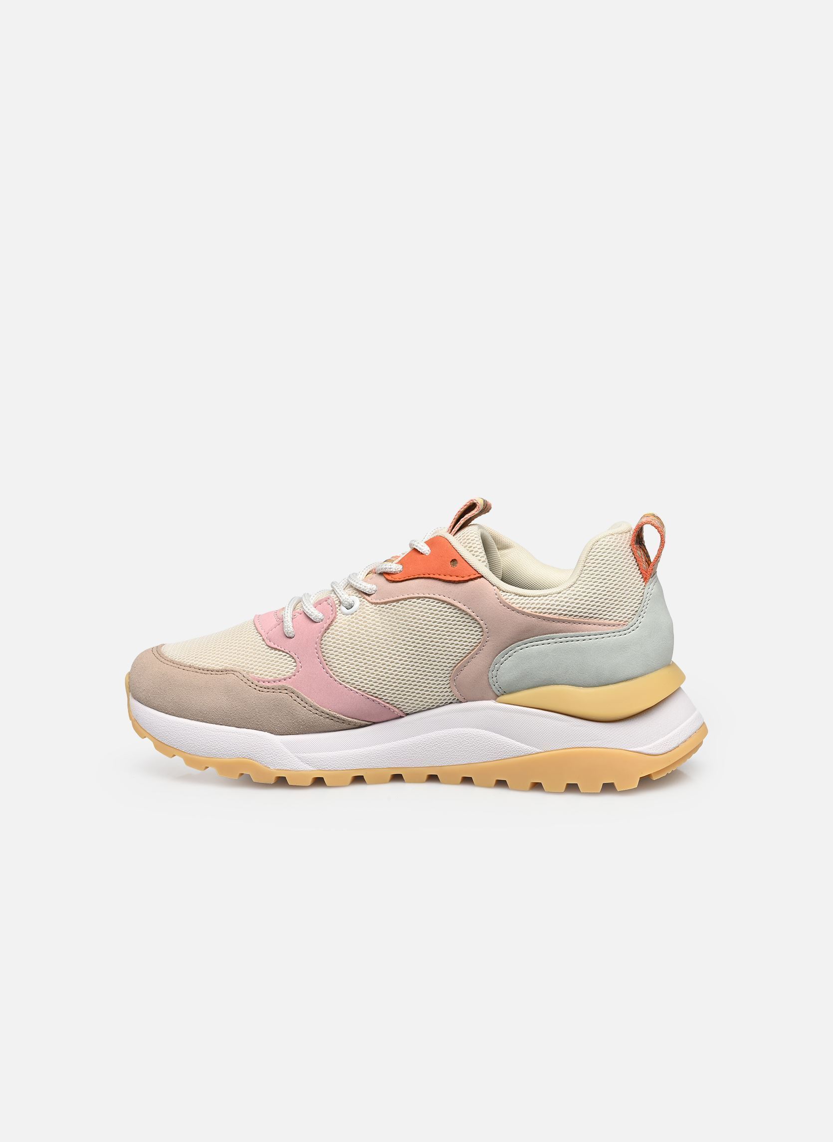 Baskets basses W2506 femme multicolore Rieker Baskets basses W2506 femme multicolore LEHM/CREMA/BOUCHARA/PUMPKIN/CA